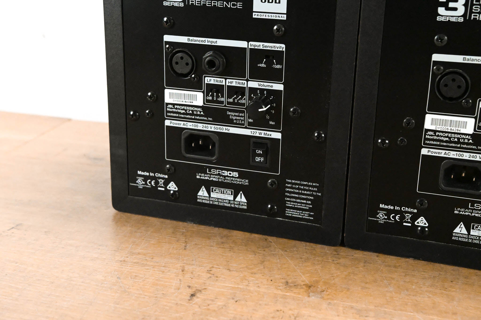 JBL LSR305 5" Two-Way Powered Studio Monitor (PAIR)