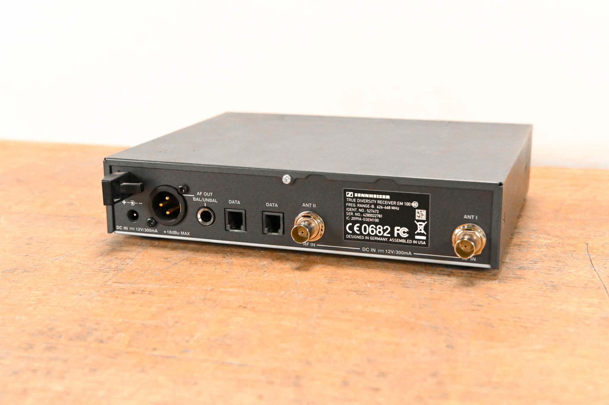 Sennheiser EM 100 G3 Wireless Receiver - 626-668 MHz (NO POWER SUPPLY)