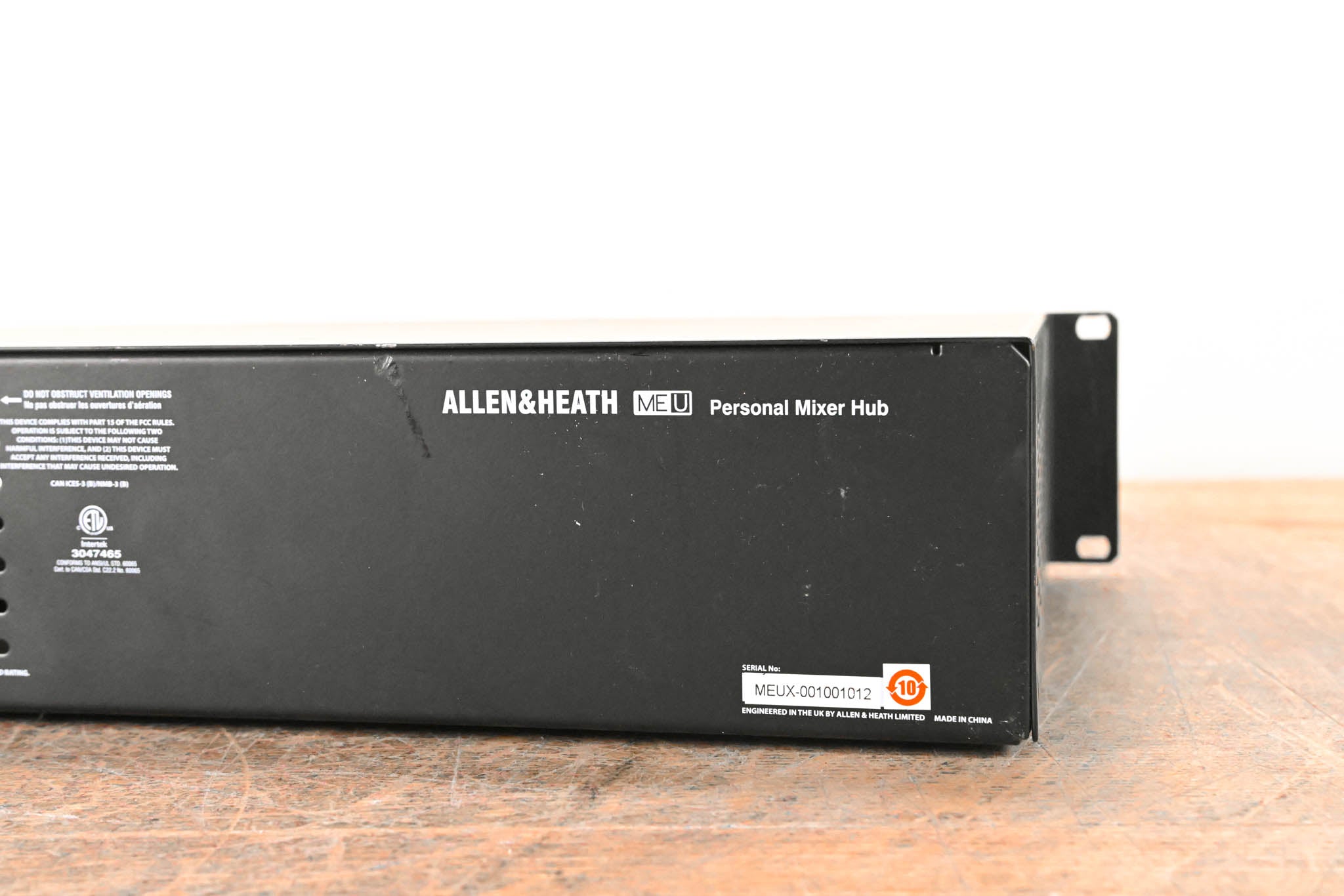 Allen & Heath ME-U 10-Port PoE Monitor Hub for ME-1 Personal Mixers