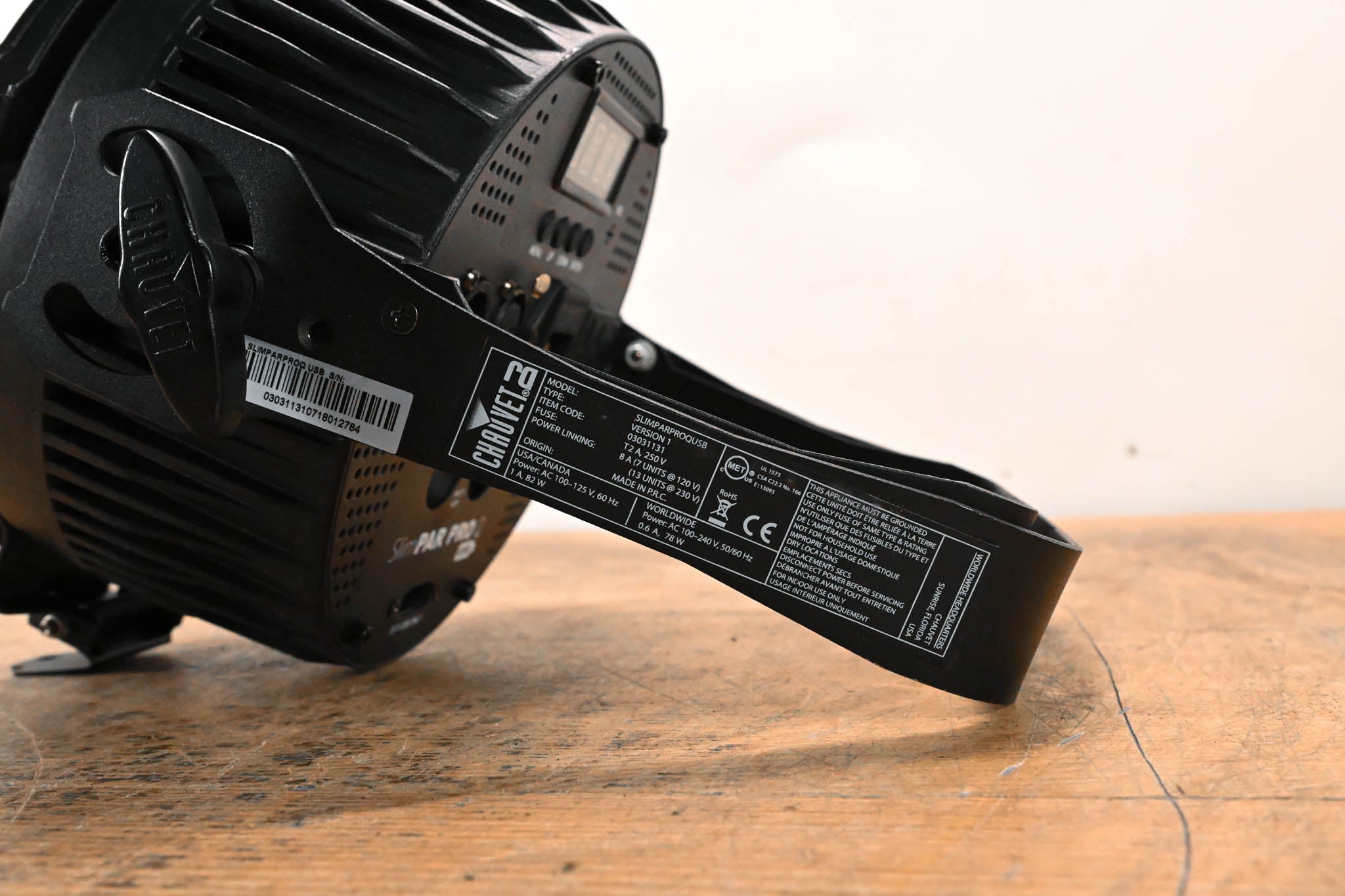 Chauvet SlimPAR Pro Q USB RGBA LED Low-Profile Par Wash Light