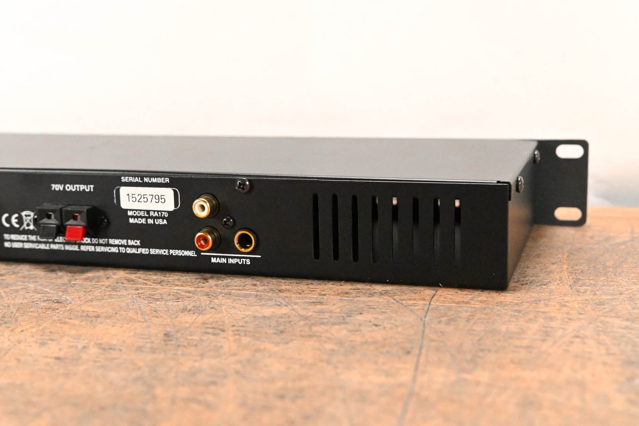 Rolls RA170 70-Volt Power Amplifier