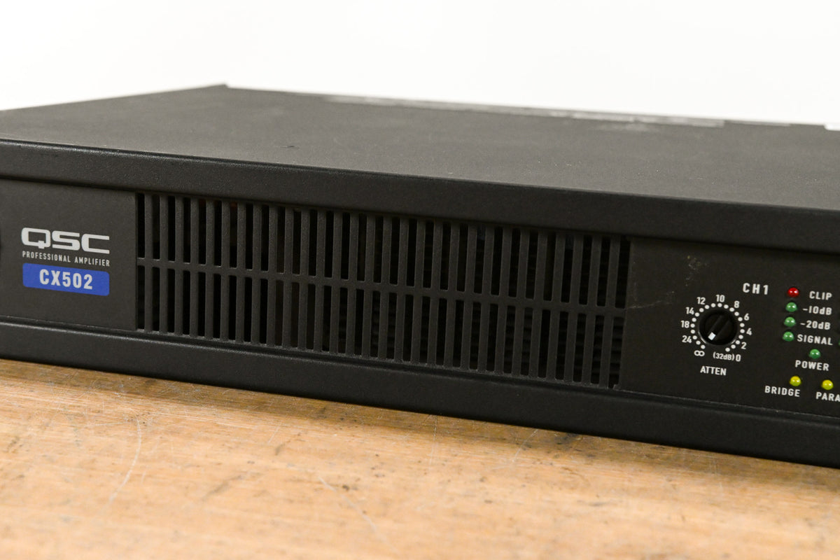 QSC CX502 2-Channel Power Amplifier