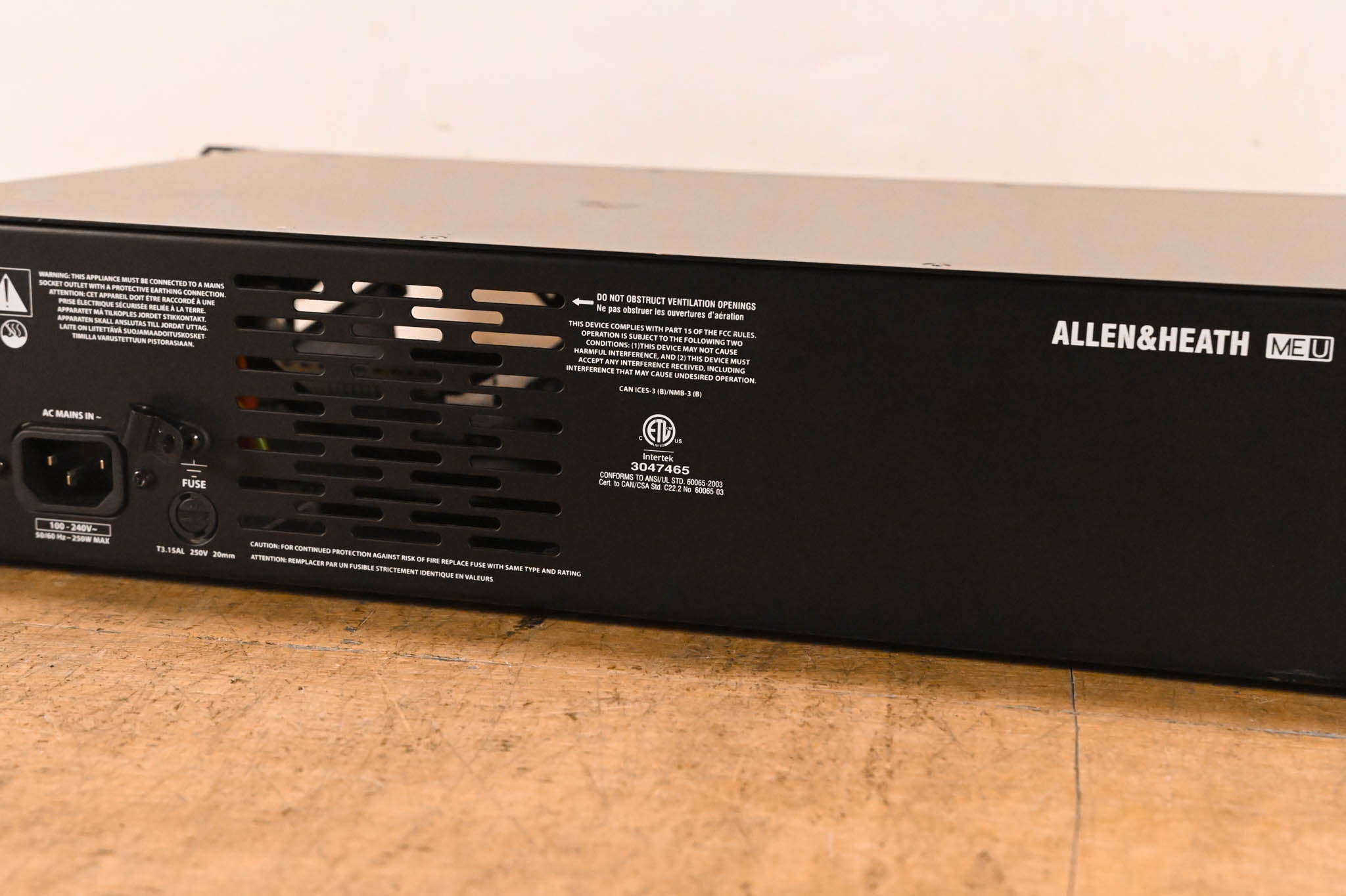 Allen & Heath ME-U 10-Port PoE Monitor Hub for ME-1 Personal Mixers