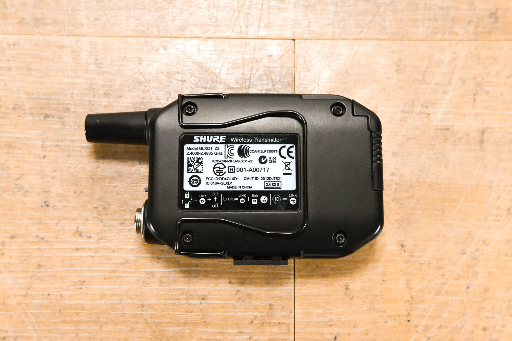 Shure GLXD14-Z2 Digital Wireless Guitar System (2.4 GHz) NO POWER SUPPLY