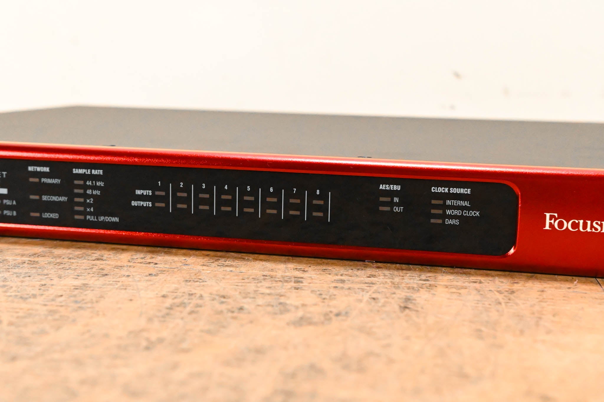 Focusrite RedNet A8R 8-Channel Dante Networked A-D and D-A Converter