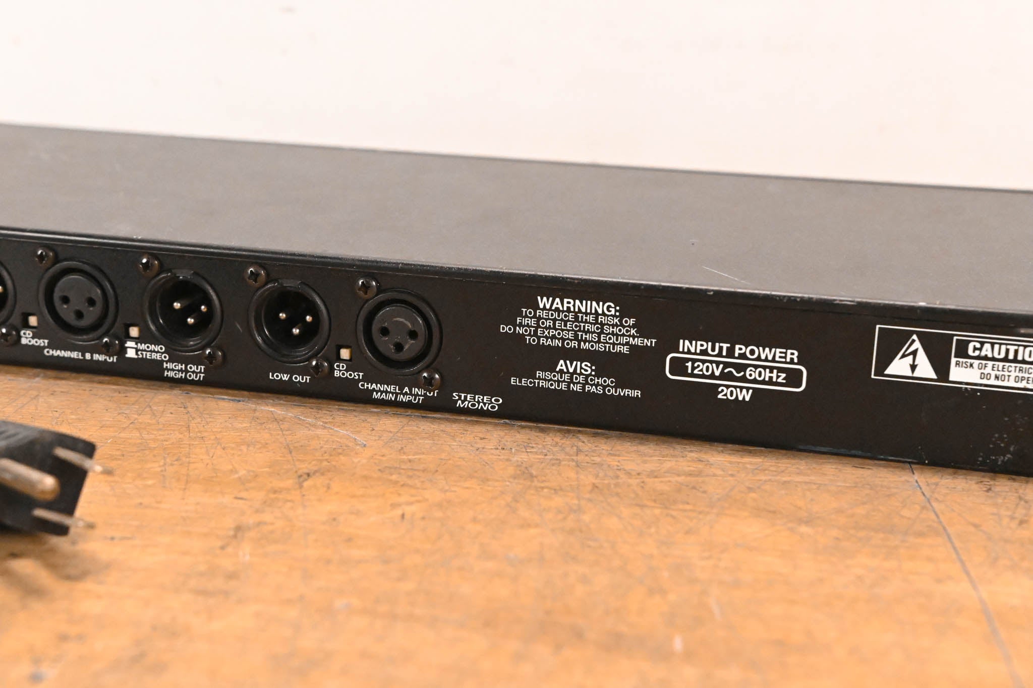 TDM Design 24CX-2 Stereo 2-Way Electronic Crossover