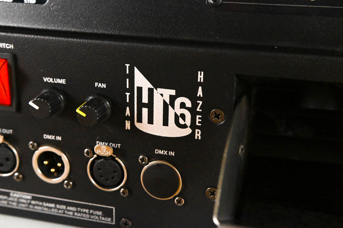 Froggy's Fog Titan HT6 1200W Water-Based Haze Machine (NO POWER CABLE)