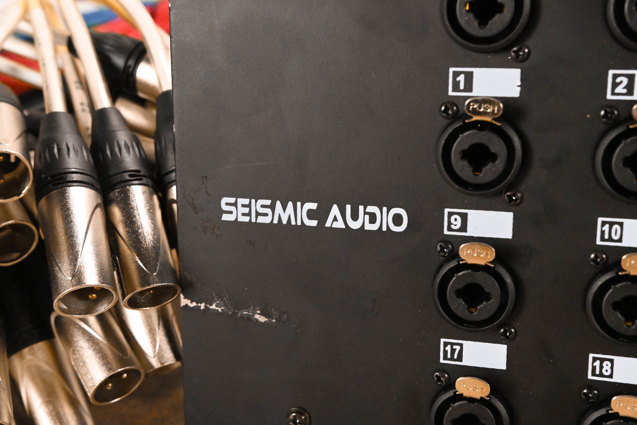 Seismic Audio SARMSS-32x1515 - 32-CH XLR TRS Combo Splitter Snake Cable