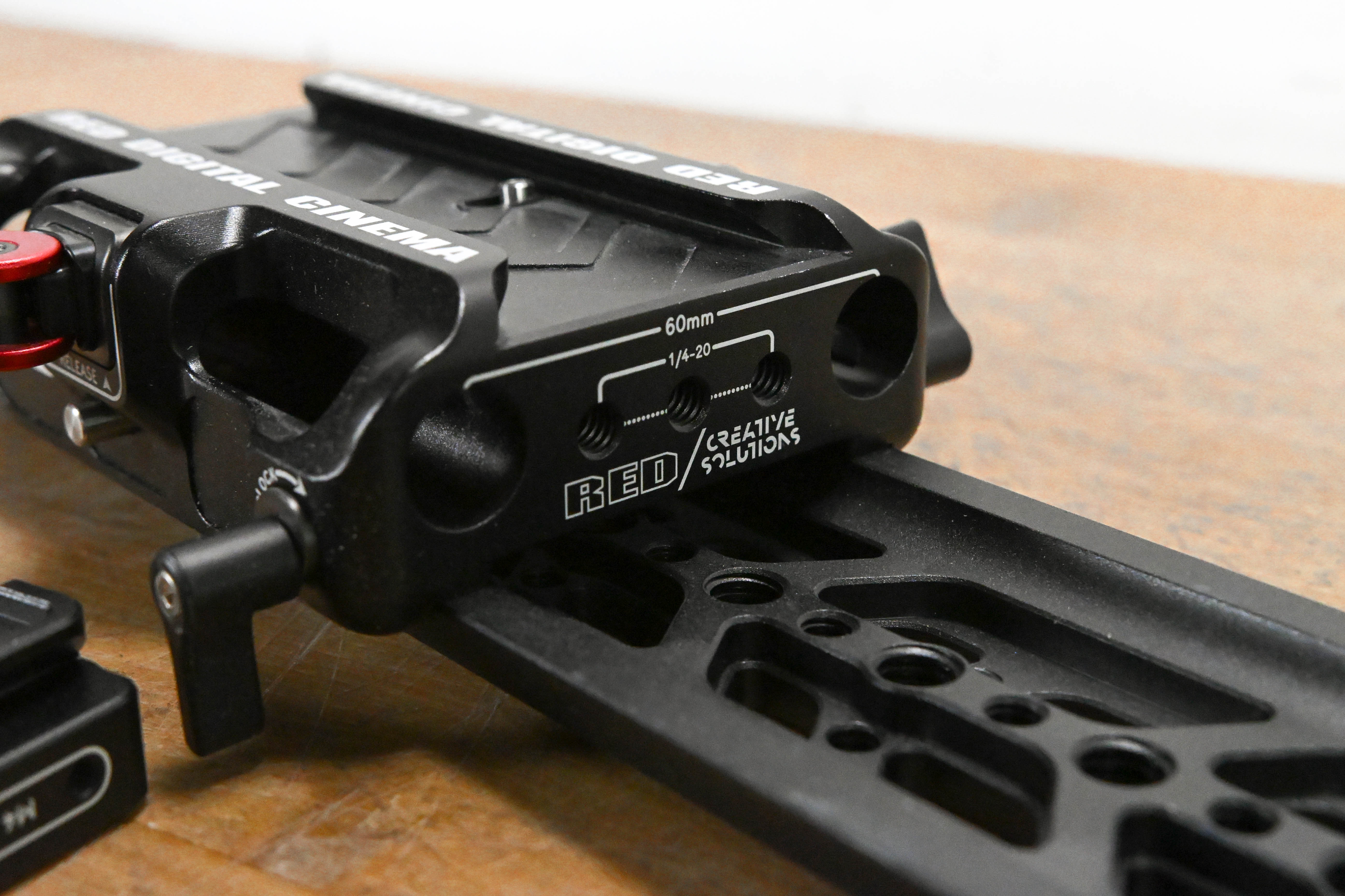 RED Digital Cinema V-RAPTOR QR Platform w/ Arca & Dovetail Plate