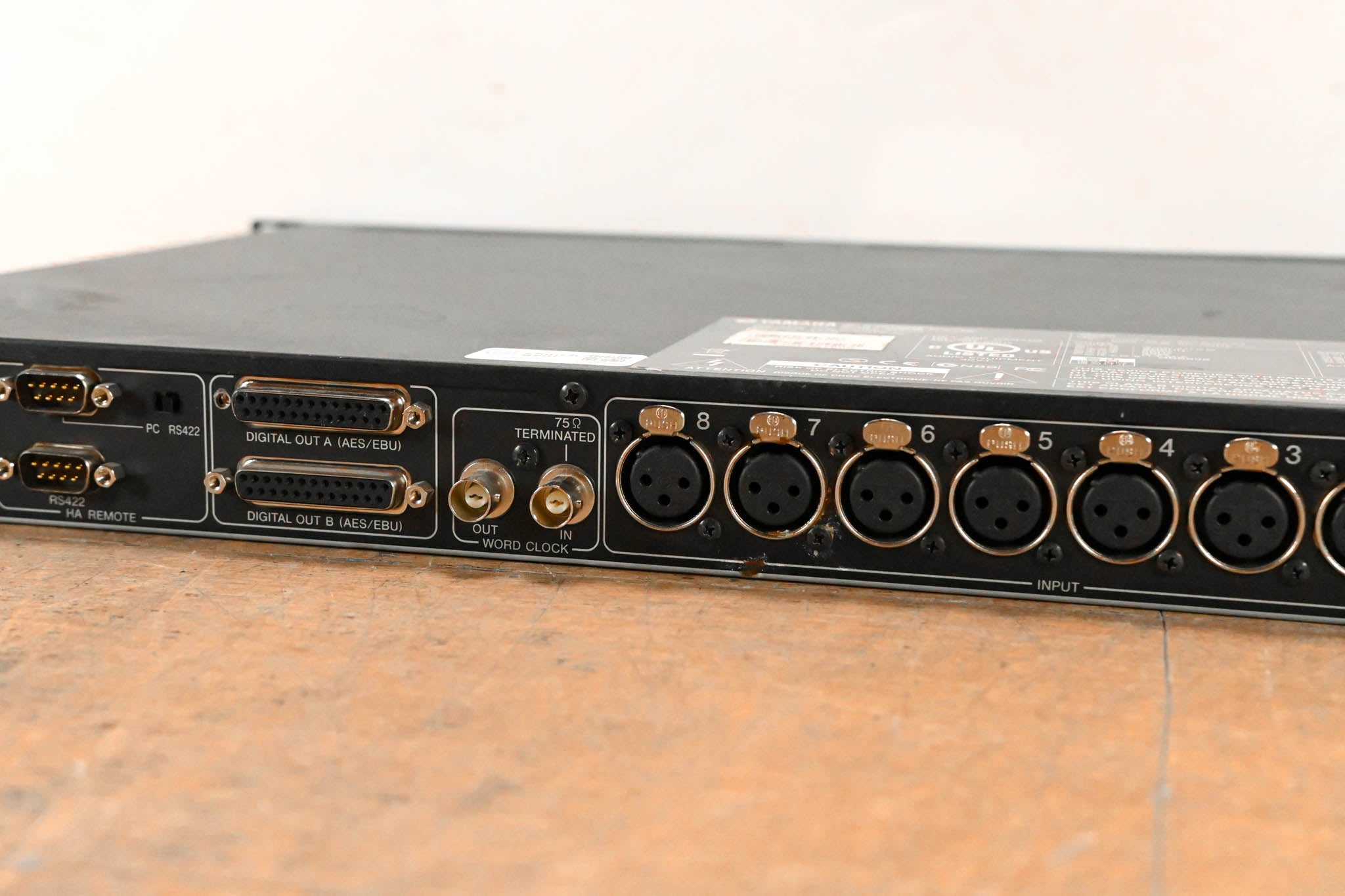 Yamaha AD8HR AD Converter with Remote Preamp