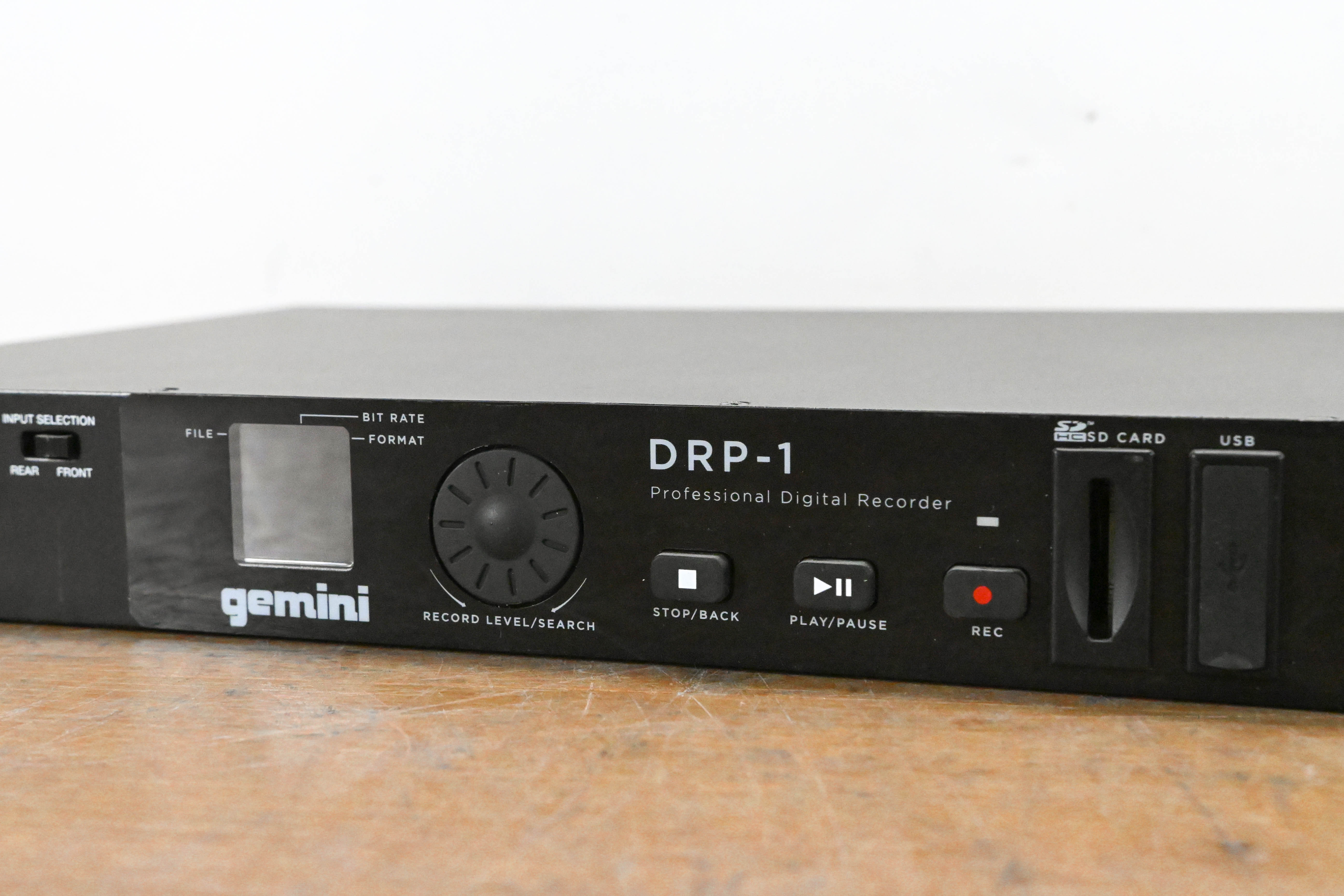 Gemini DRP-1 Rack Mount Digital Recorder (NO POWER SUPPLY)