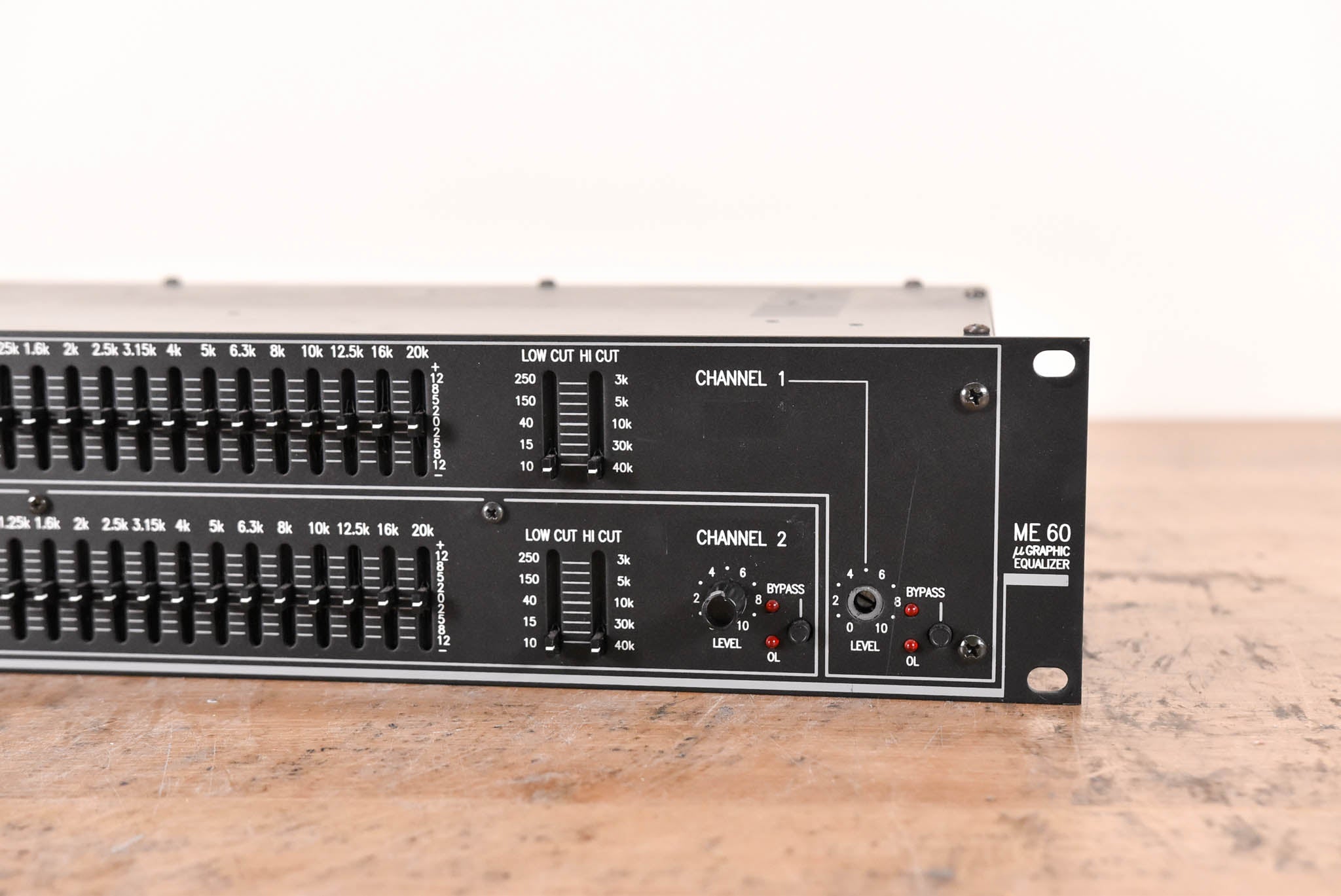 Rane ME 60 2-Channel 31-Band microGraphic Equalizer