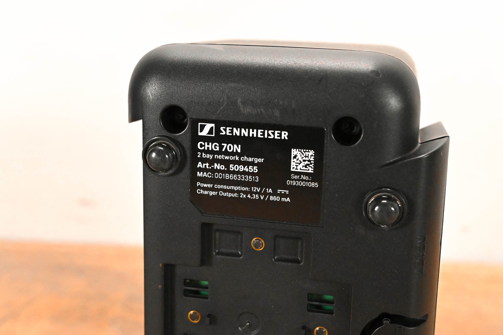 Sennheiser CHG 70N 2-Bay Network-Enabled Charger (NO POWER SUPPLY)