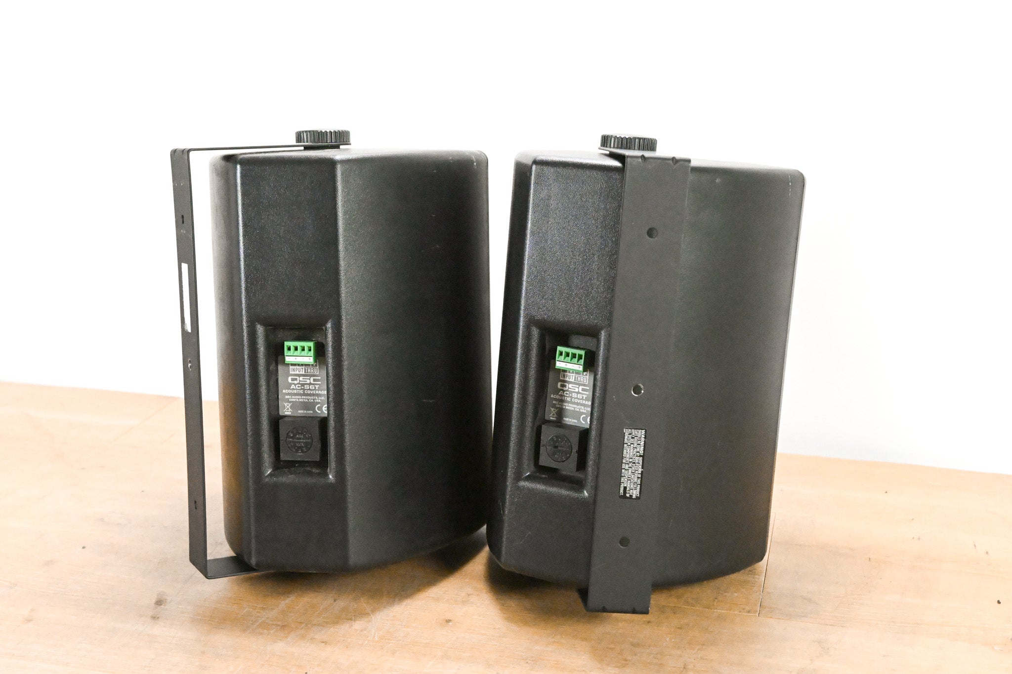 QSC AcousticCoverage AC-S6T 6.5" 2-Way Surface Mount Speaker (PAIR)