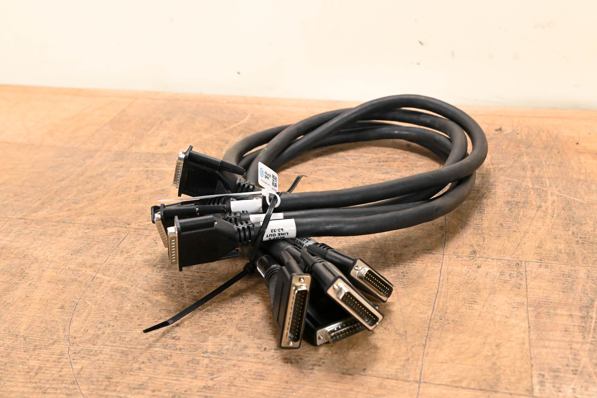 Unbranded DB25 Cable - 3 ft (Pack of 4)