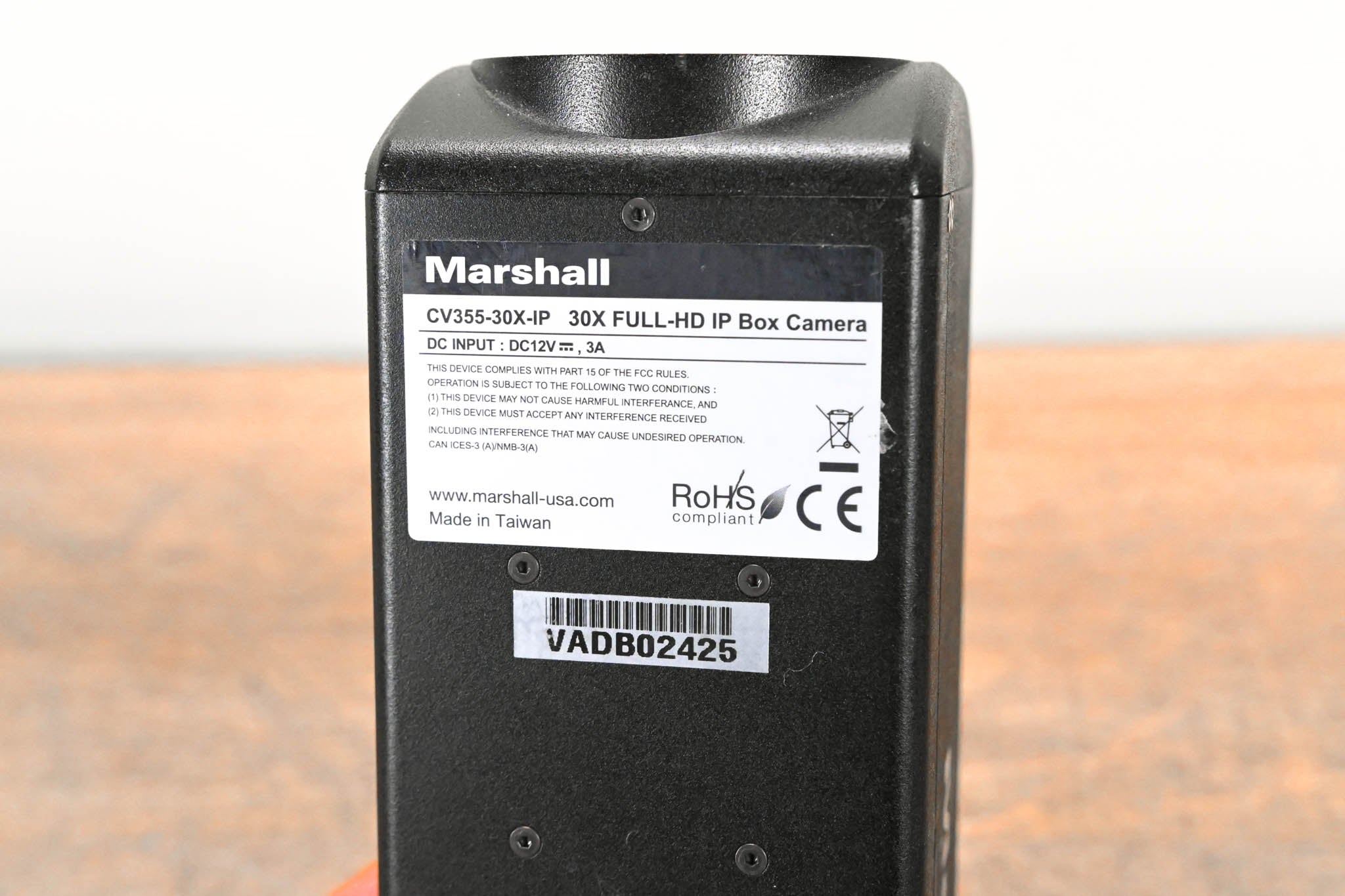 Marshall CV355-30X-IP HD60 25x Full HD IP Zoom Camera (NO POWER SUPPLY)