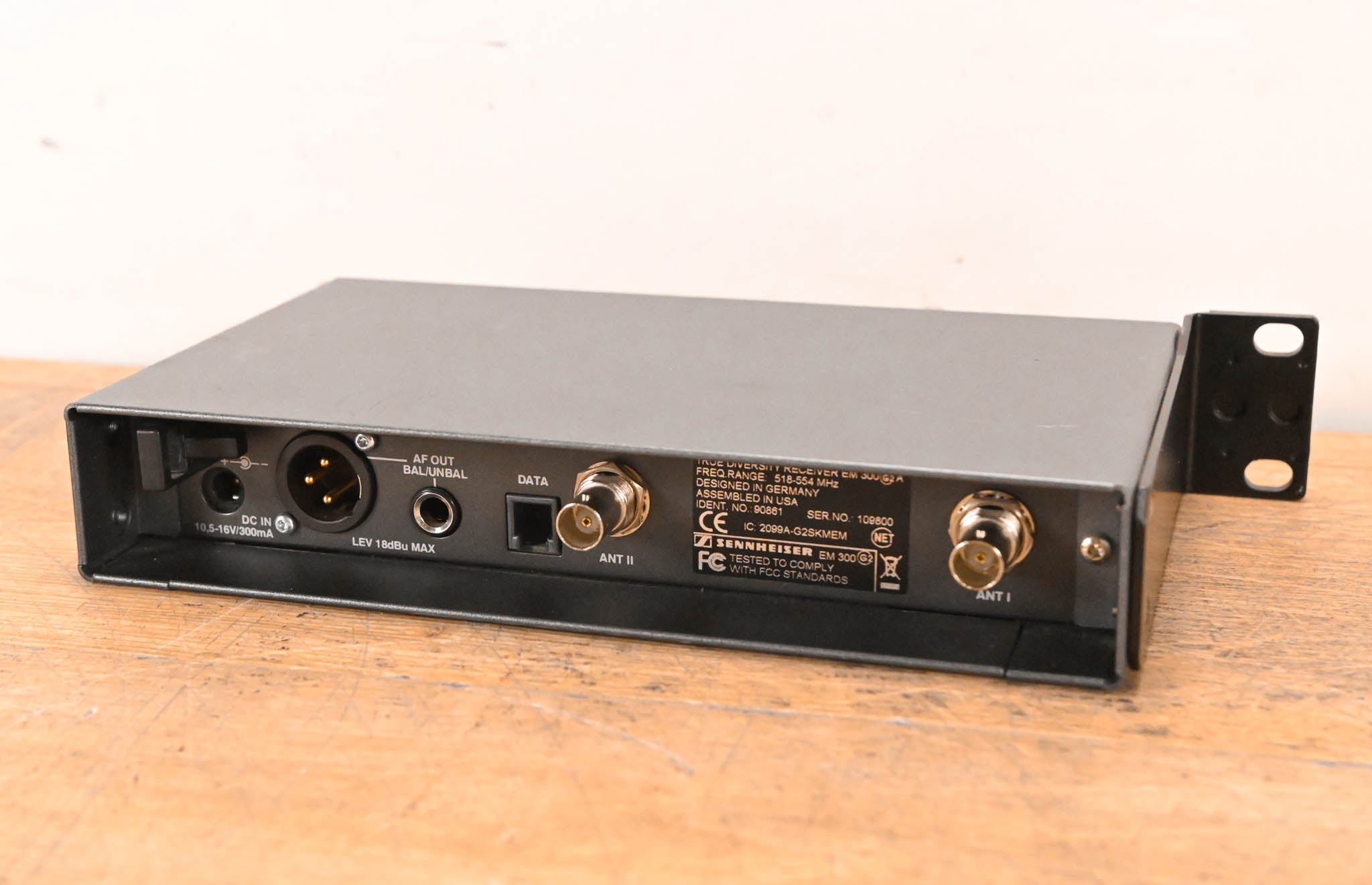 Sennheiser EM 300 G2 Wireless Receiver - 518-554 MHz (NO POWER SUPPLY)