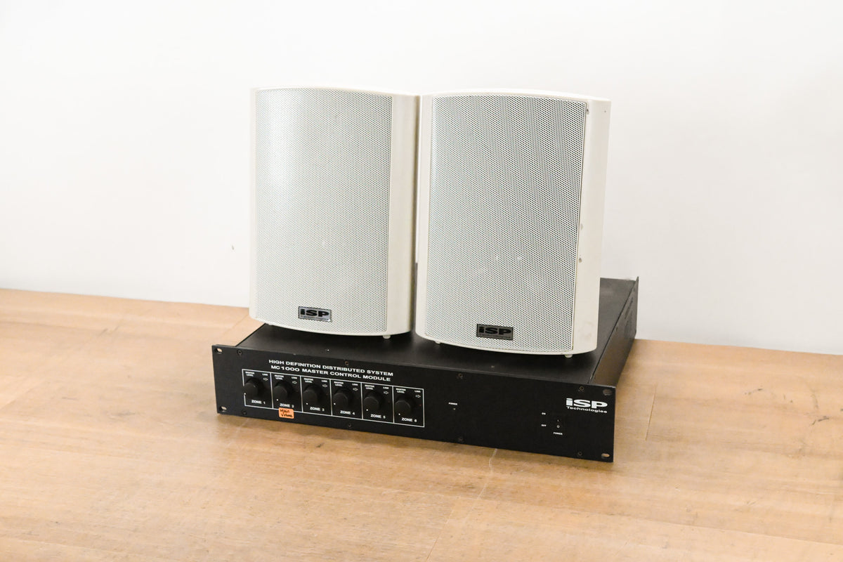 iSP Technologies MC1000 HDDS Master Control Module w/ 2 Speakers