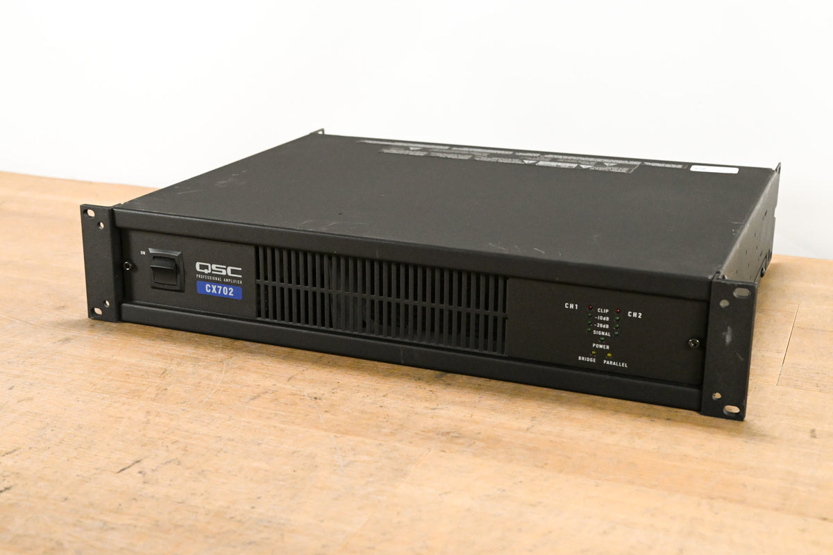 QSC CX702 2-Channel 700W Power Amplifier