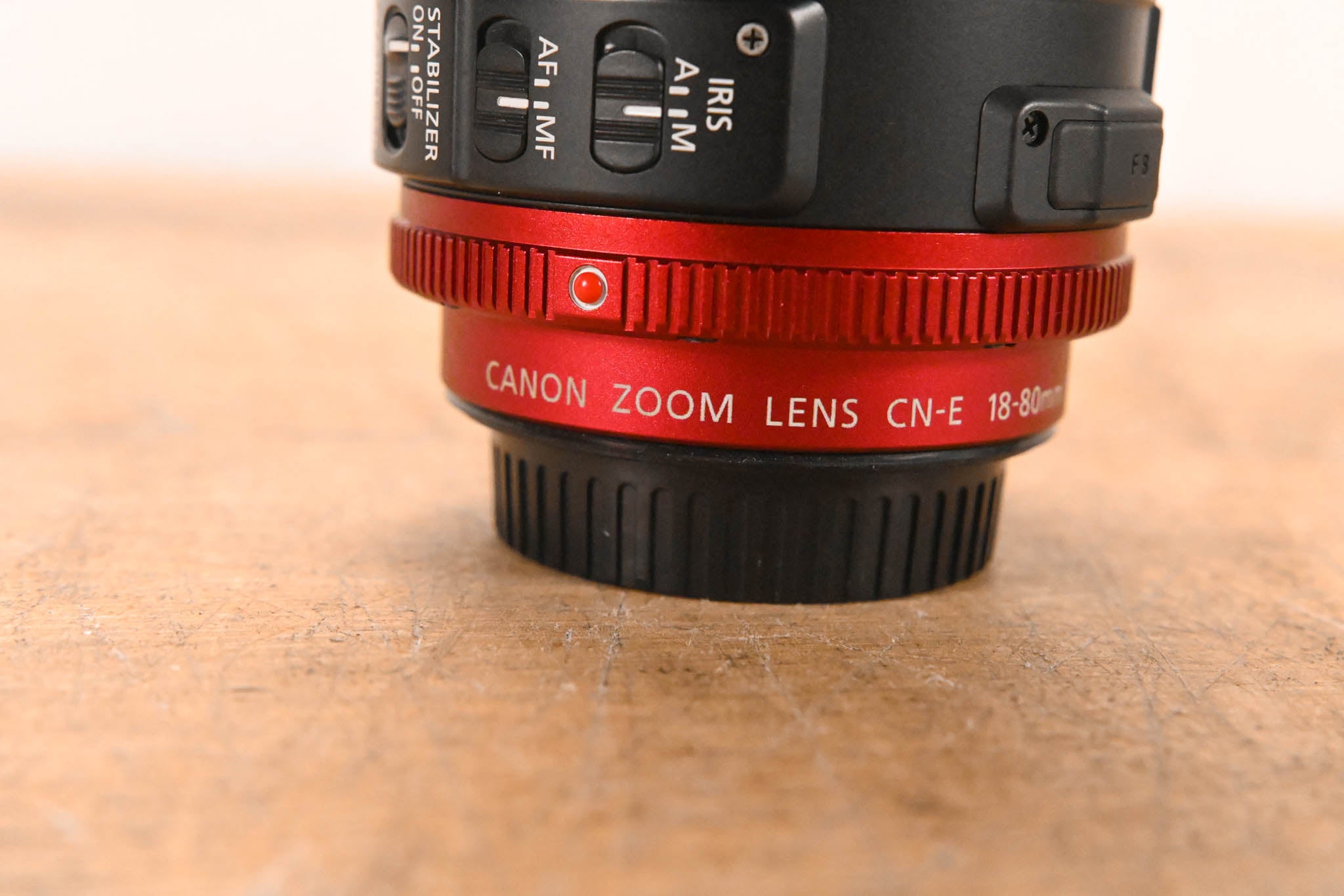 Canon CN-E 18-80mm T4.4 Compact-Servo Cine Zoom Lens (EF Mount)