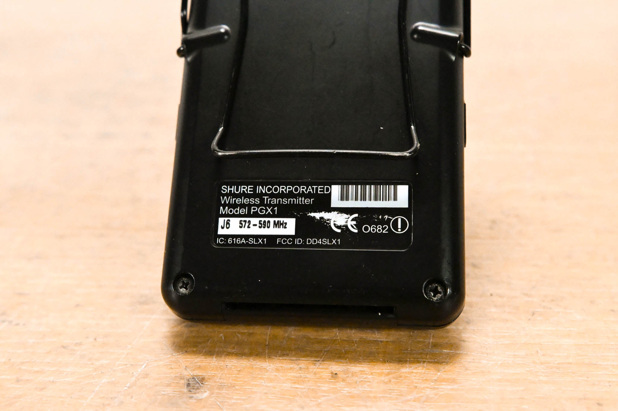 Shure PGX14 Wireless Beltpack System - J6 Band: 572-590 MHz