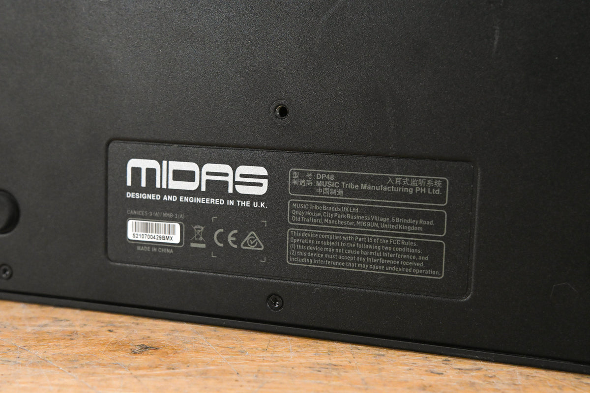 Midas DP48 Dual 48-Channel Personal Monitor Mixer