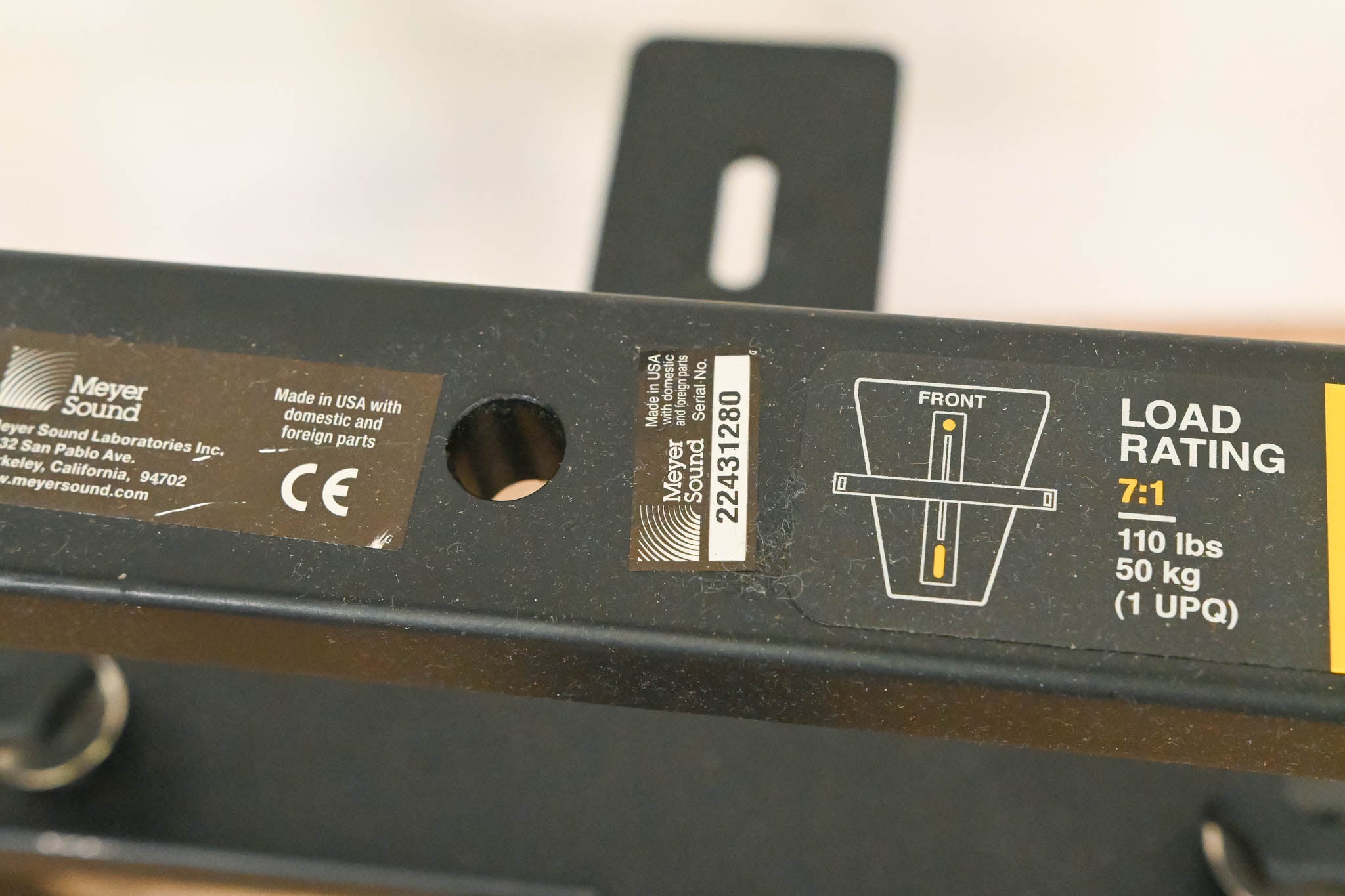 Meyer Sound MYA-UPQ Mounting Cradle Style Yoke for UPQ Speaker