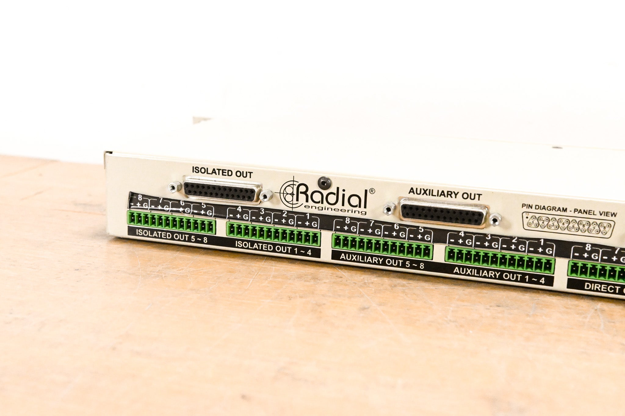 Radial Engineering OX8-j Jensen-Equipped 8-Channel Microphone Splitter