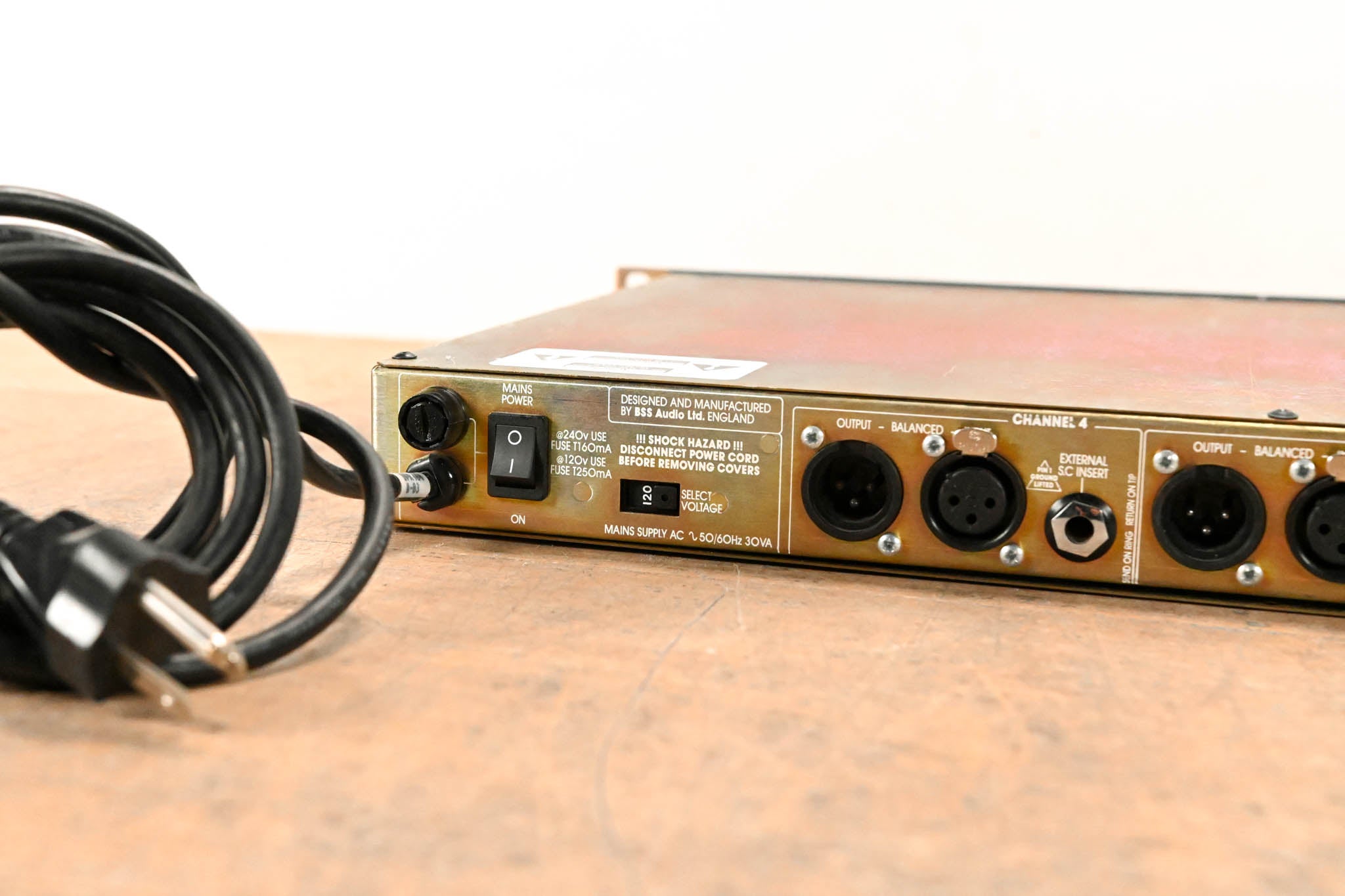 BSS DPR-404 4-Channel Compressor/De-Esser