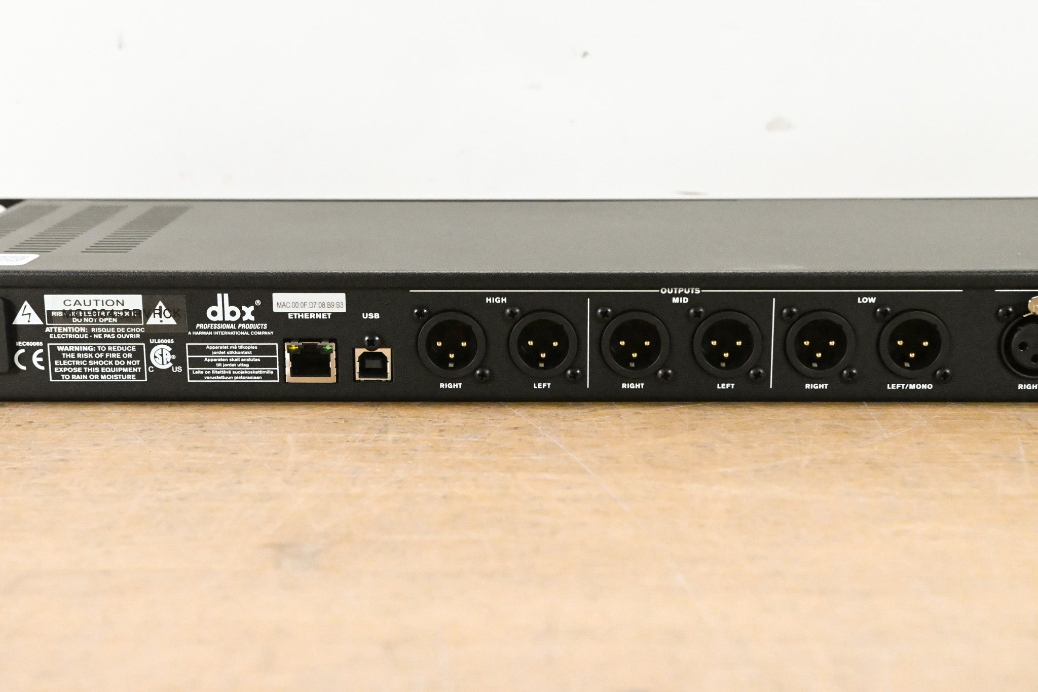 dbx DriveRack PA2 Complete Loudspeaker Management System