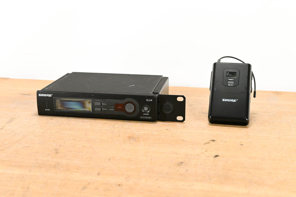Shure SLX14 Bodypack Wireless System - J3 Band (NO POWER SUPPLY)