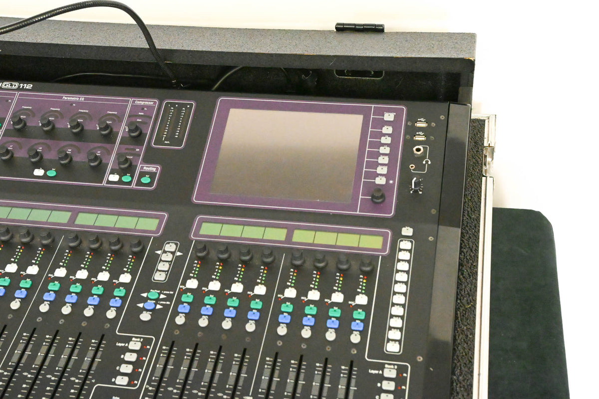 Allen & Heath GLD-112 Compact Digital Mixing Surface w/ Road Case