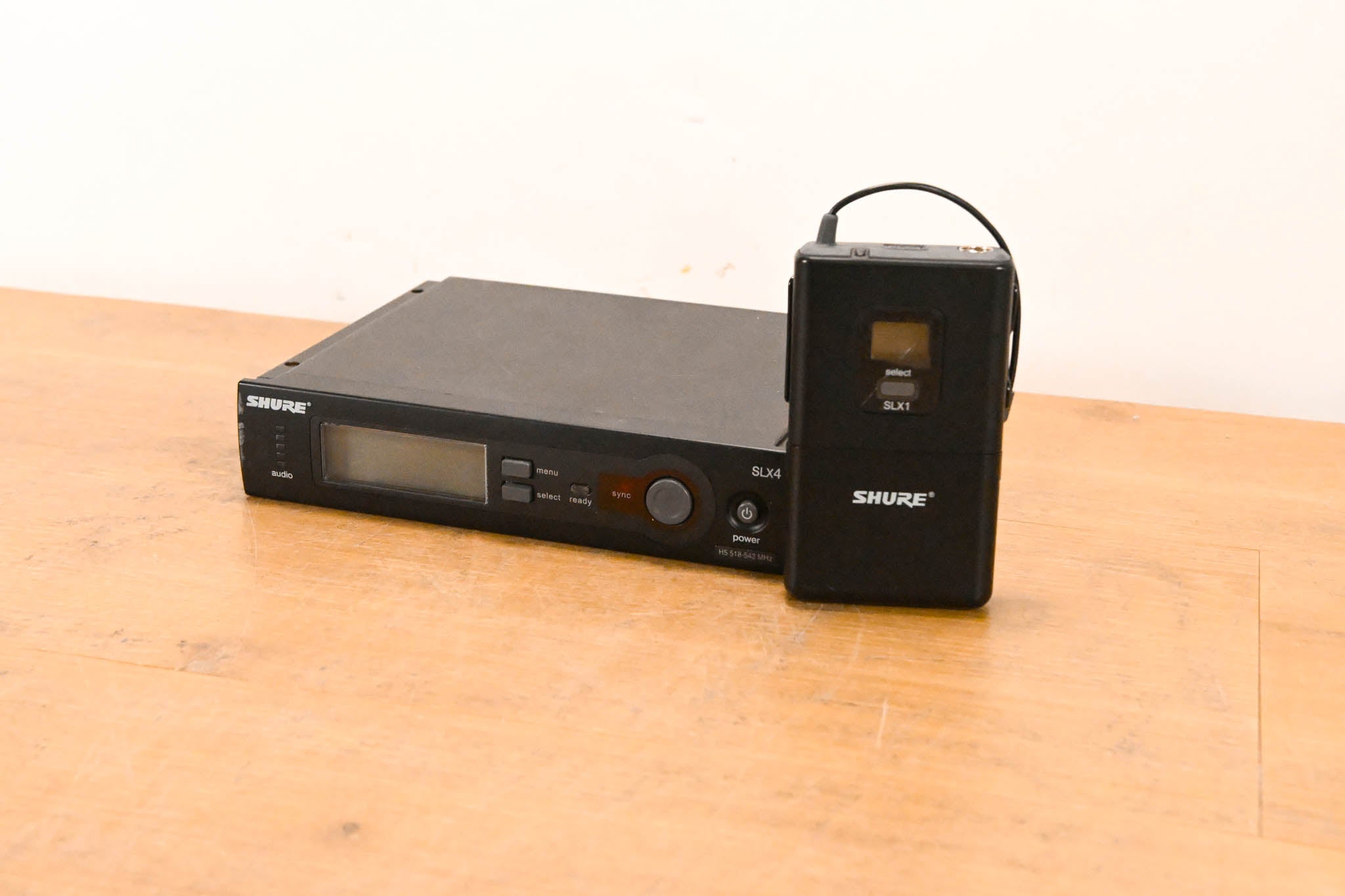 Shure SLX14-H5 Wireless Bodypack System - 518-542 MHz (NO POWER SUPPLY)