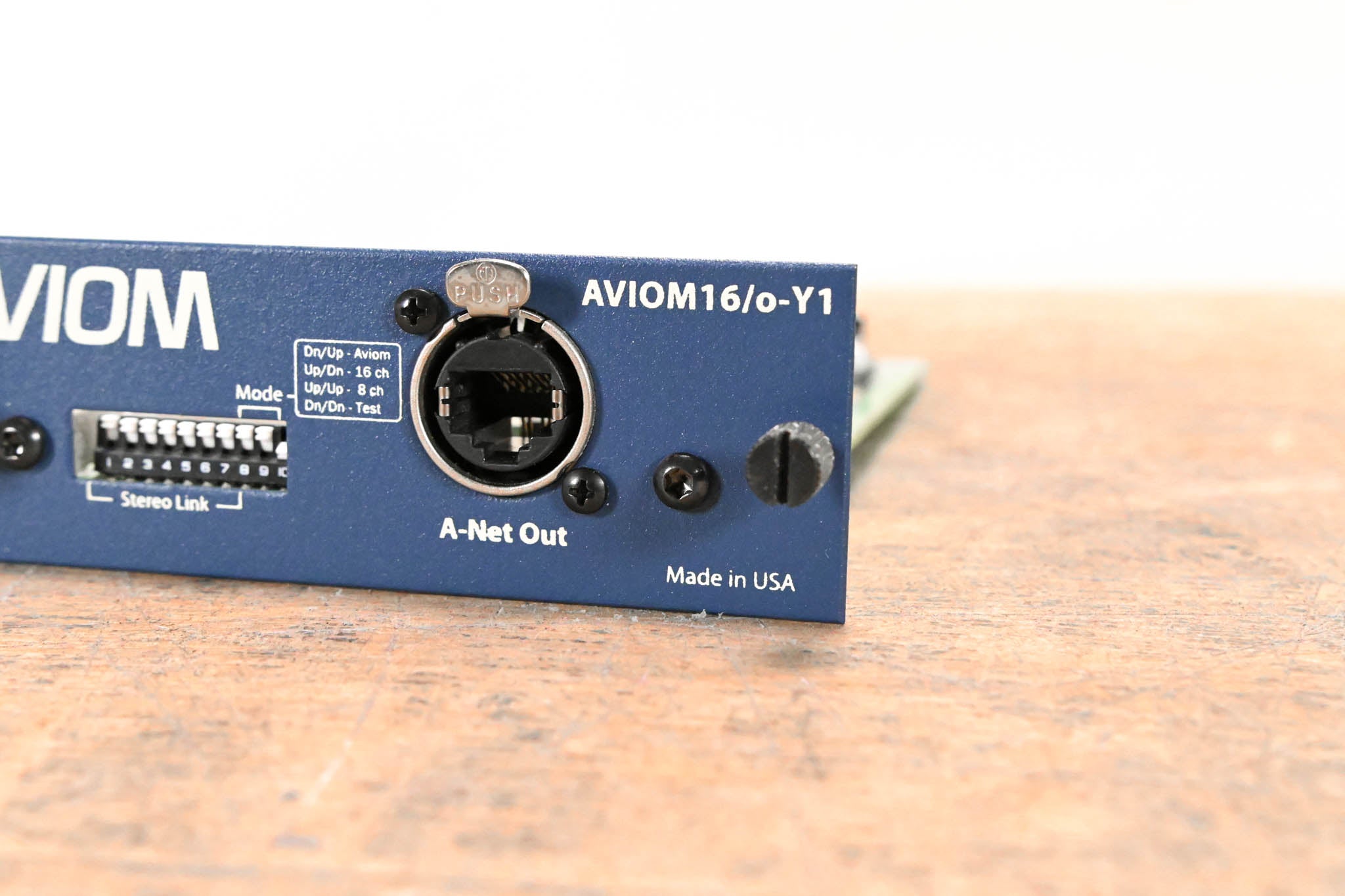 Aviom 16/o-Y1 A-Net Card for Yamaha Digital Products