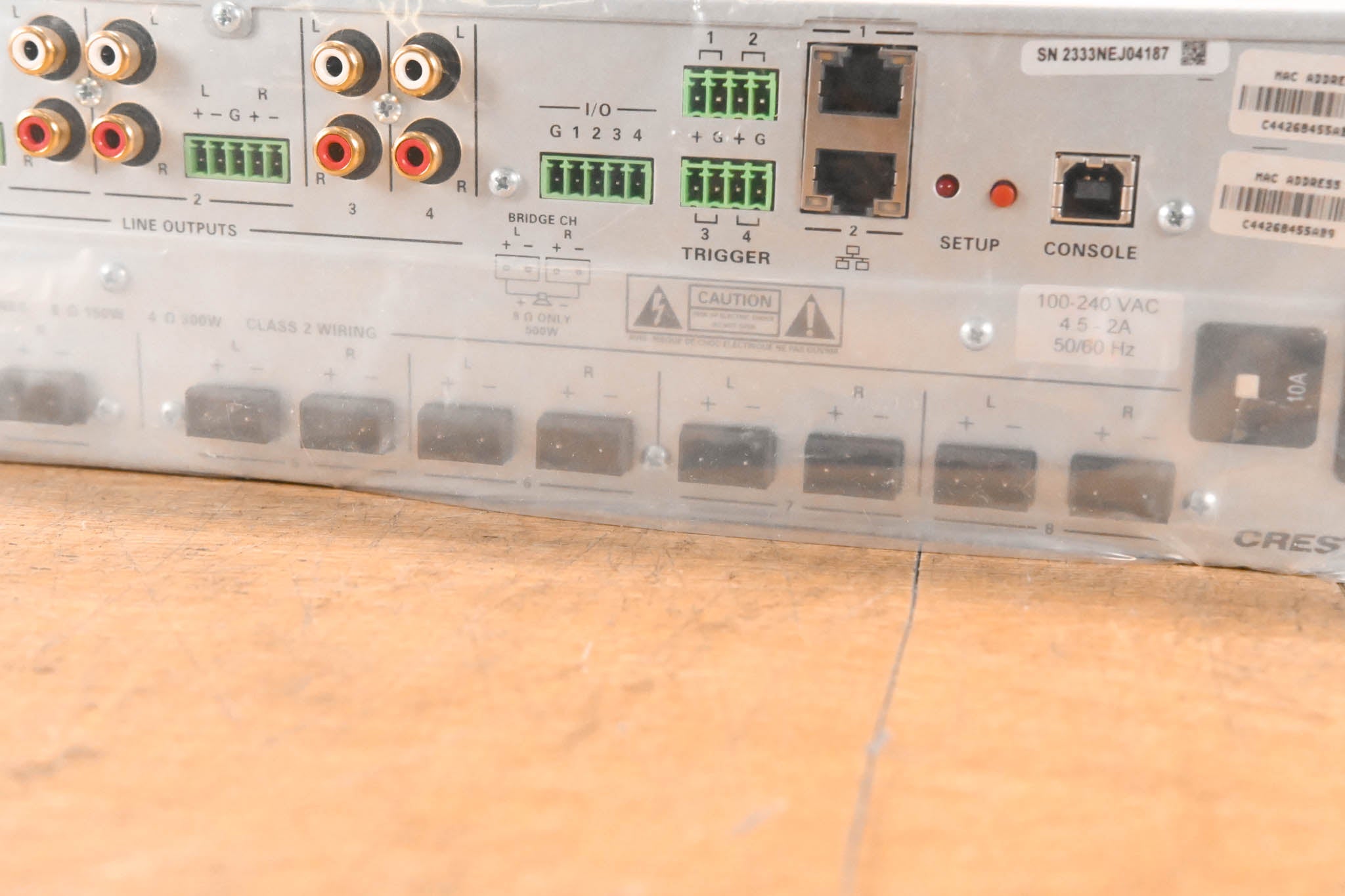 Crestron DM-NAX-8ZSA DM NAX 8-Zone Streaming Amplifier