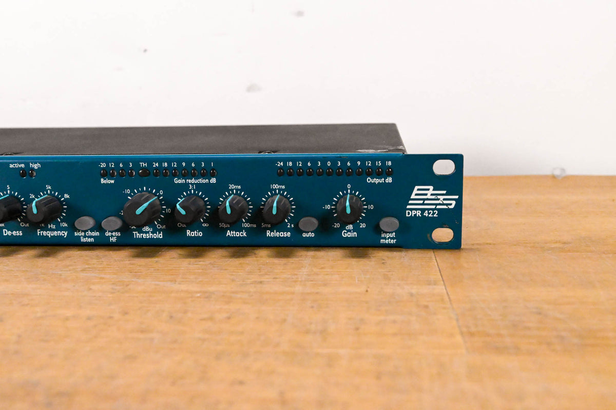 BSS OPAL Series DPR-422 2-Channel Analog Audio Compressor / De-Esser