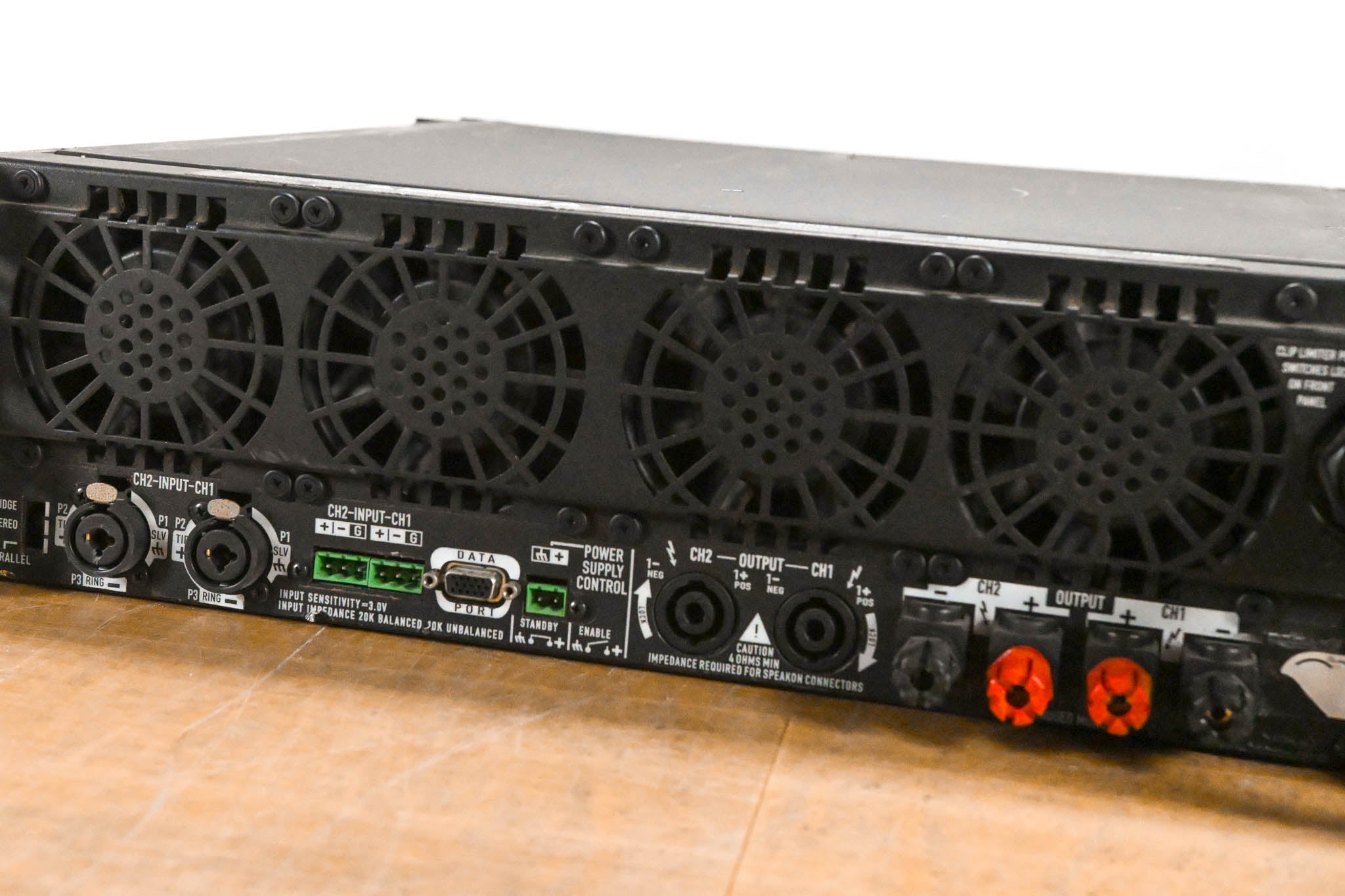 QSC PowerLight 9.0 PFC Power Factor Corrected 2-Channel Power Amplifier
