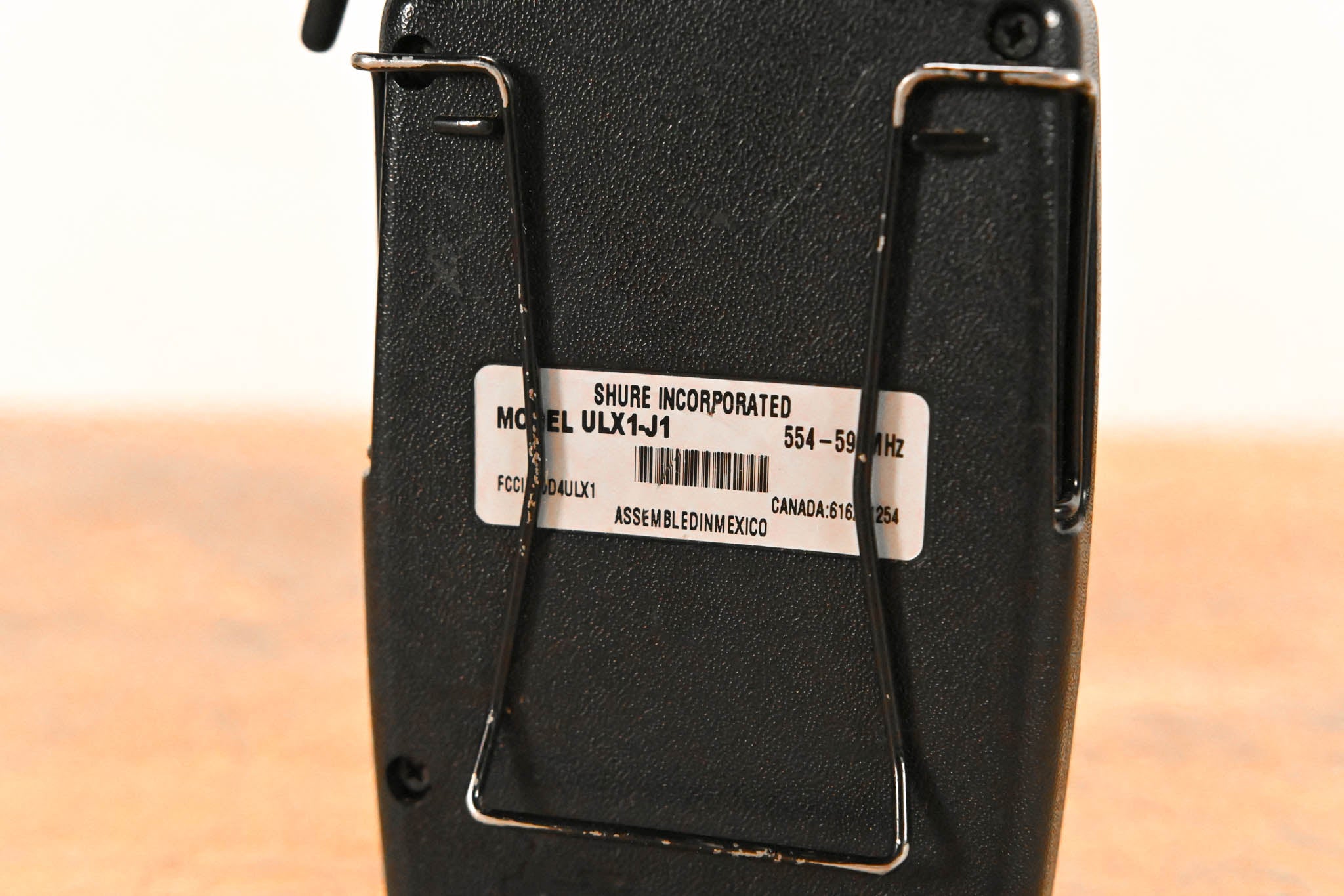 Shure ULXS14 Bodypack Wireless System - J1 Band: 554-590 MHz