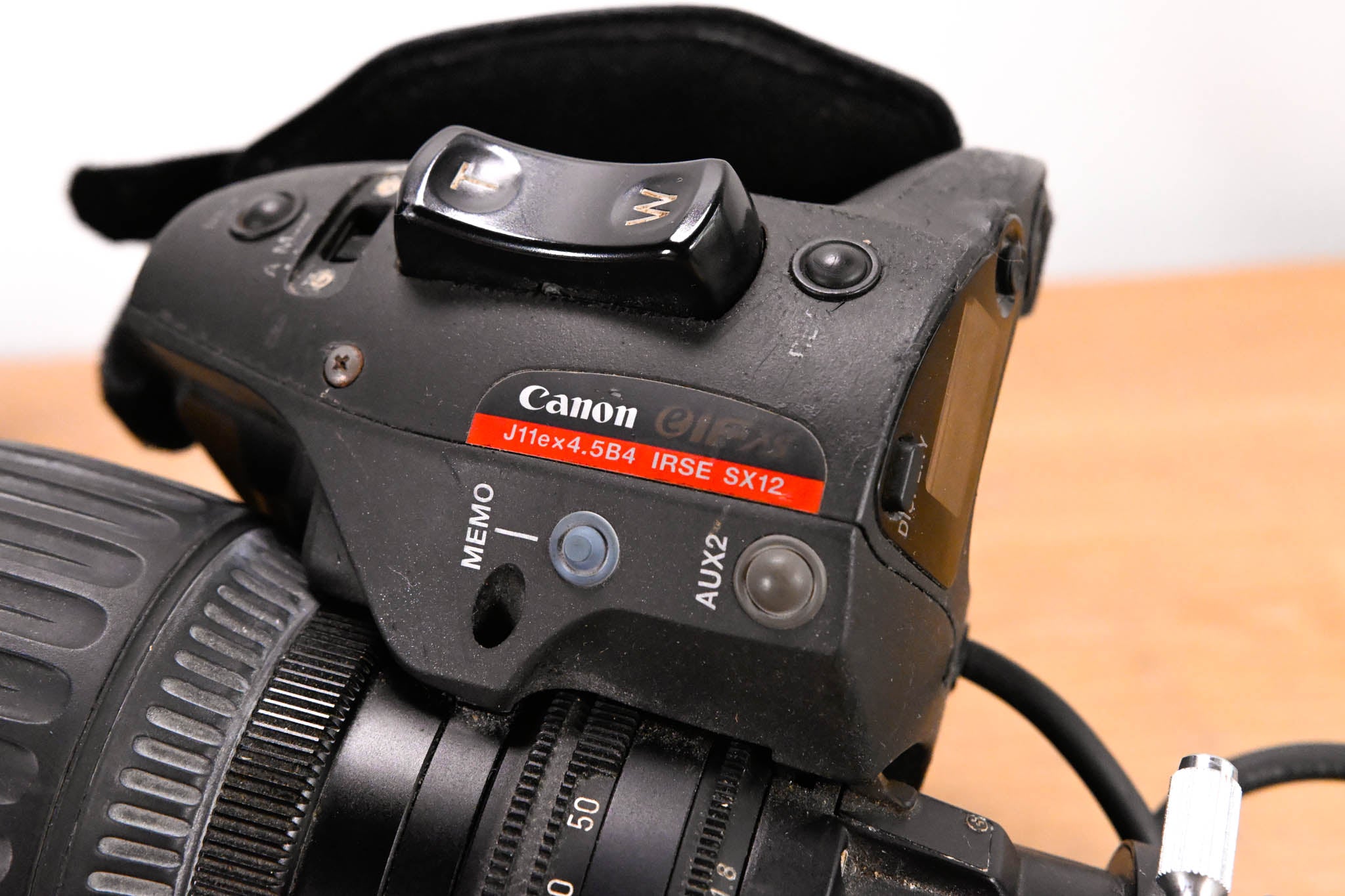 Canon J11ex4.5B4 IRSE SX12 Wide Zoom Lens - 1:1.8/4.5-50mm