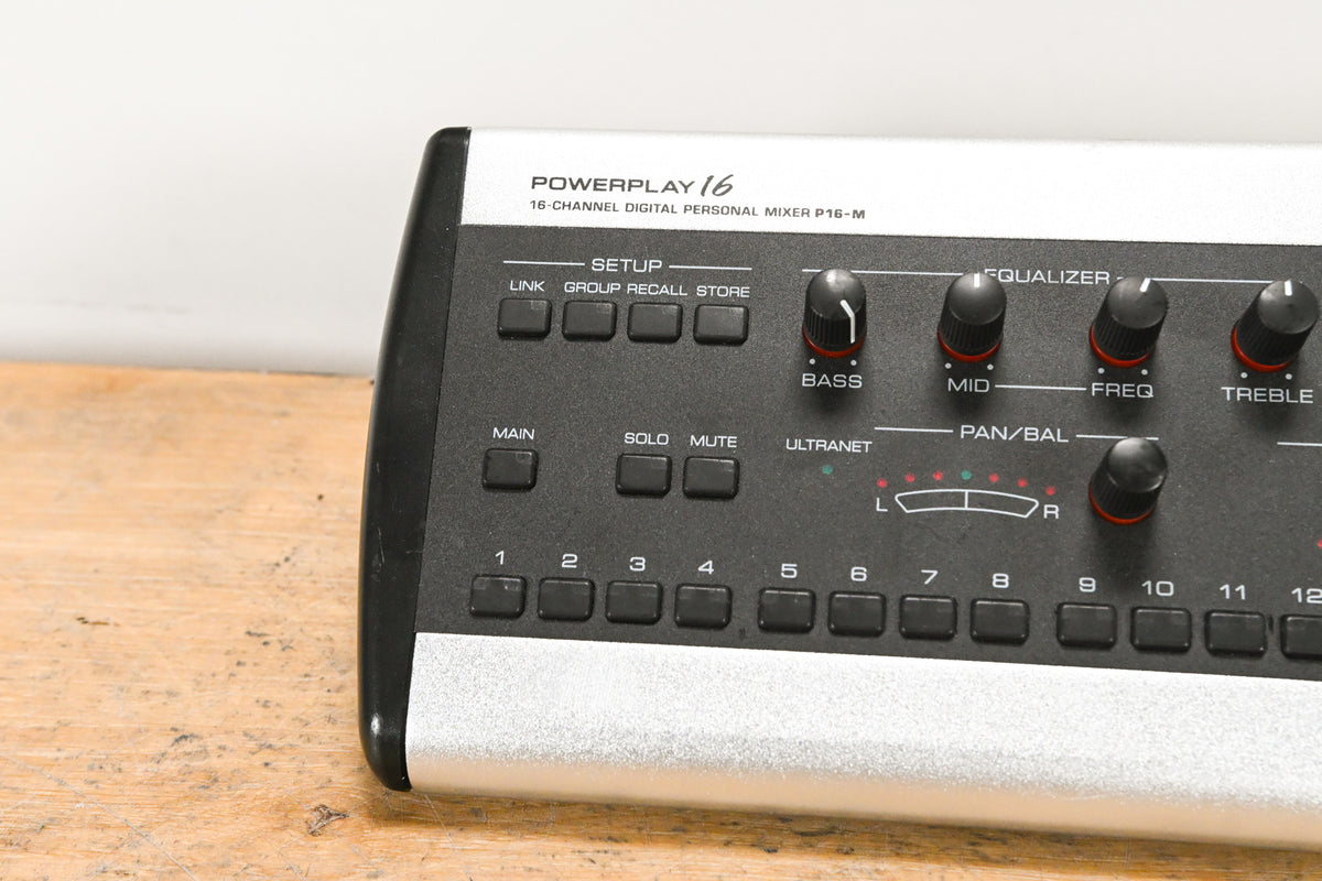 Behringer Powerplay P16-M 16-Channel Digital Personal Mixer