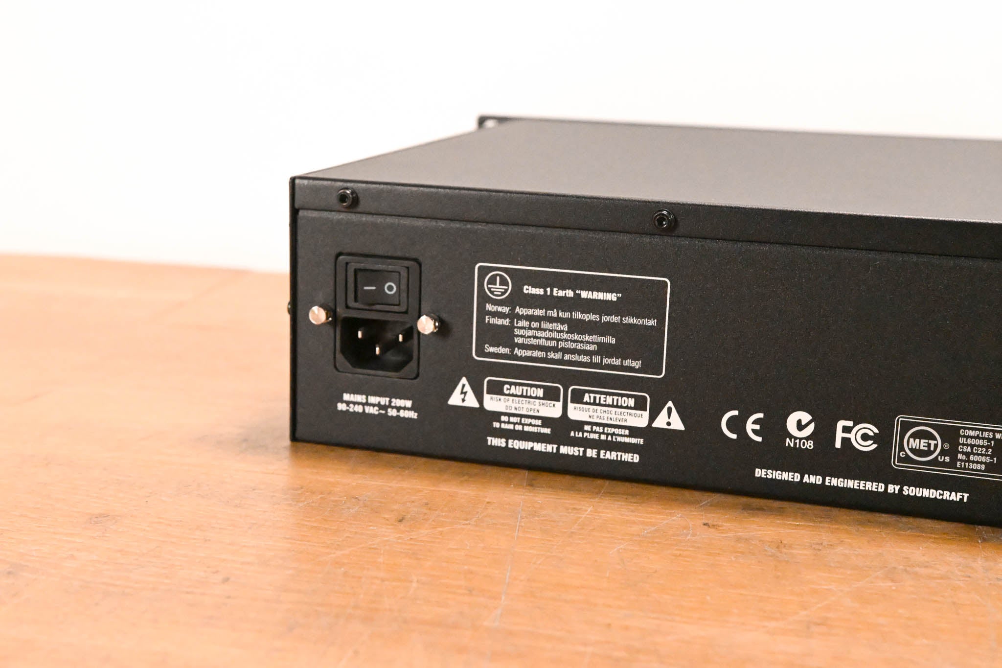 Soundcraft Mini Stagebox 16R Cat 5 16-CH Digital Stage Box w/ MADI Card