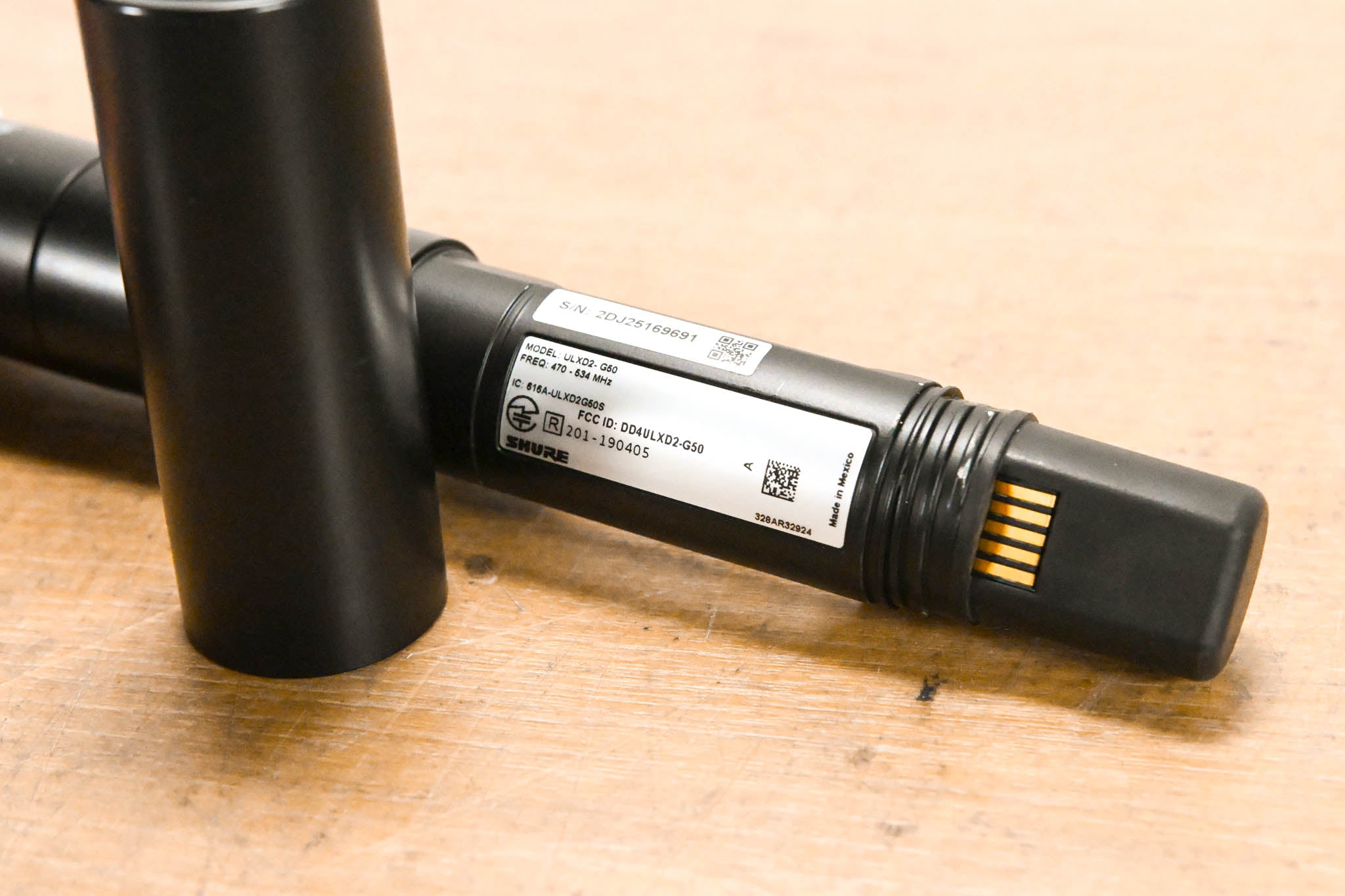 Shure ULXD2/SM58 Digital Handheld Transmitter w/ SM58 Capsule - G50 Band