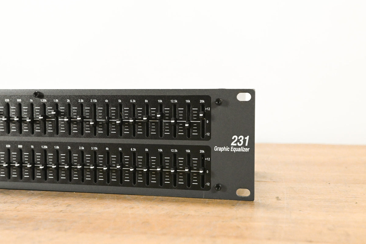 dbx 231 Dual-Channel 31-Band Graphic Equalizer