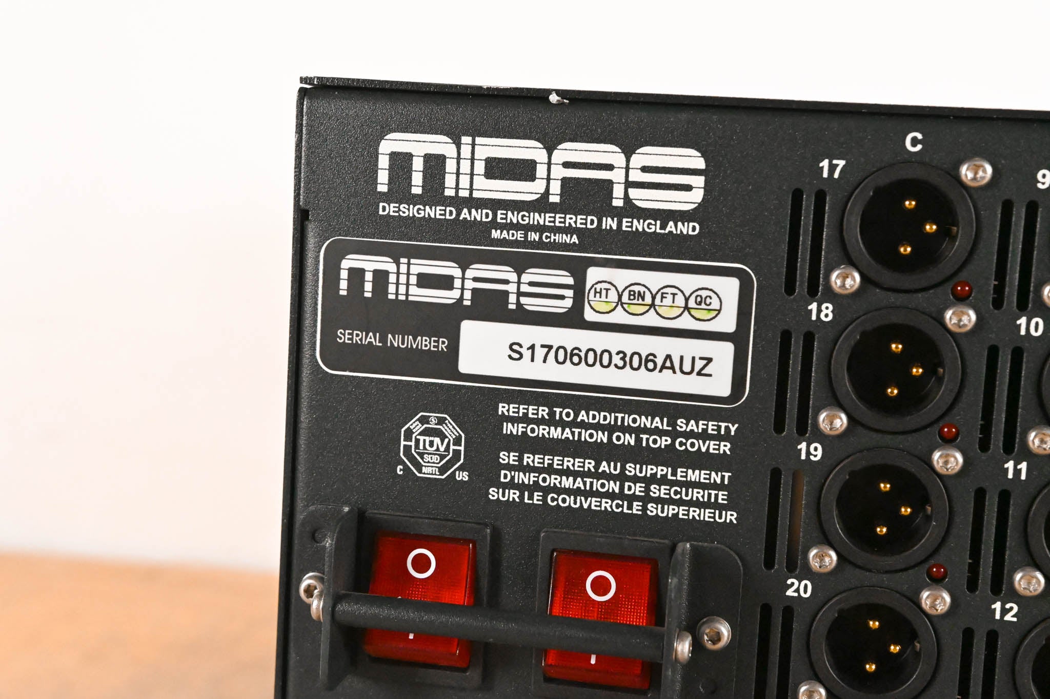 Midas DL231 24x24 Active Microphone Splitter
