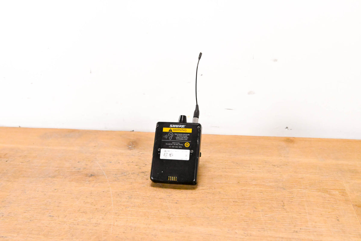 Shure P9RA-L6 Wireless Bodypack Receiver - L6 Band: 656-692 MHz