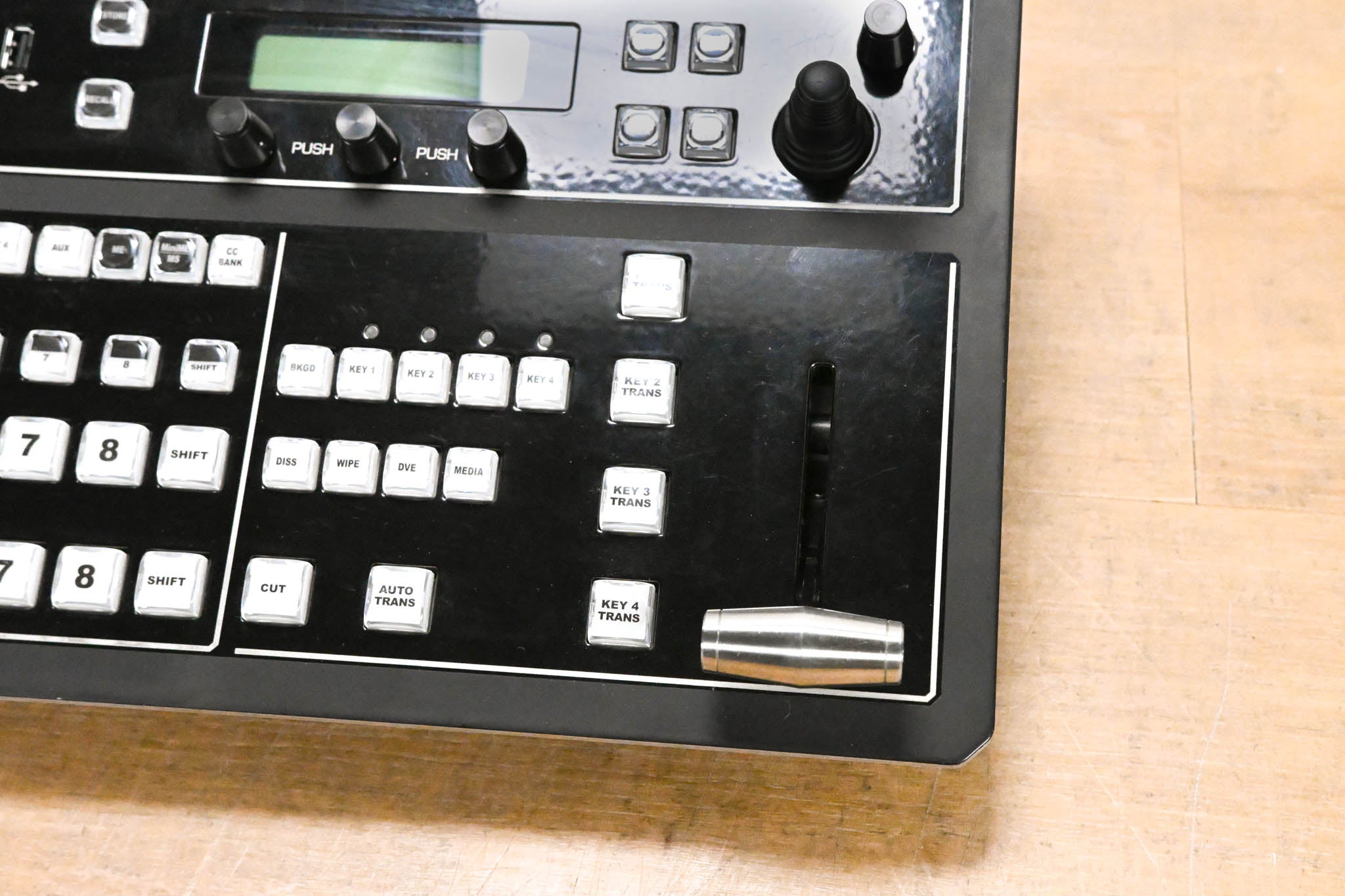 Ross Carbonite Black Solo 1 M/E Live Production Switcher NO POWER SUPPLY
