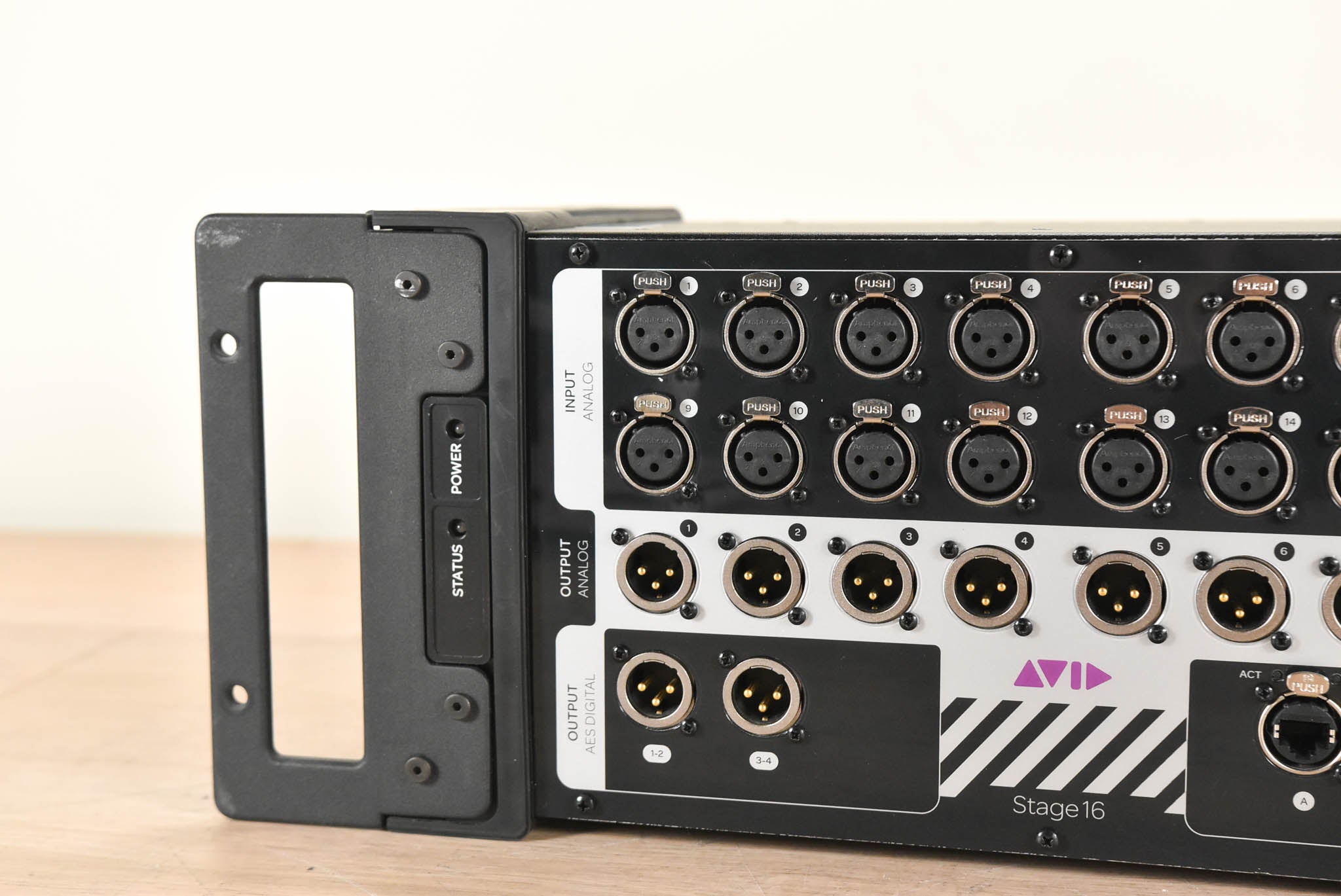 AVID Stage 16 Remote I/O for S3L Digital Mixing System