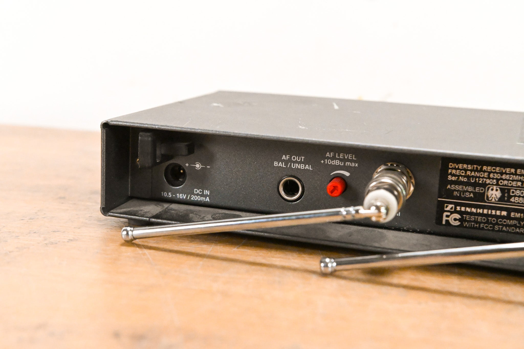 Sennheiser EM 100 Wireless Receiver - 630-662 MHz (NO POWER SUPPLY)