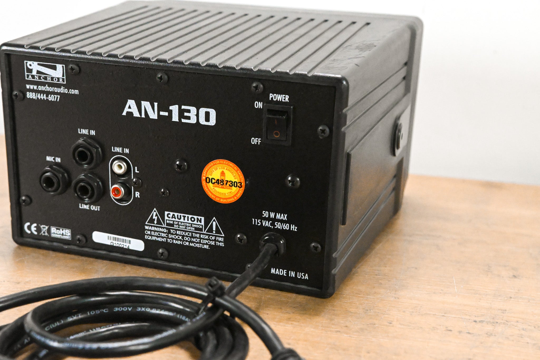 Anchor Audio AN-130 Speaker Monitor