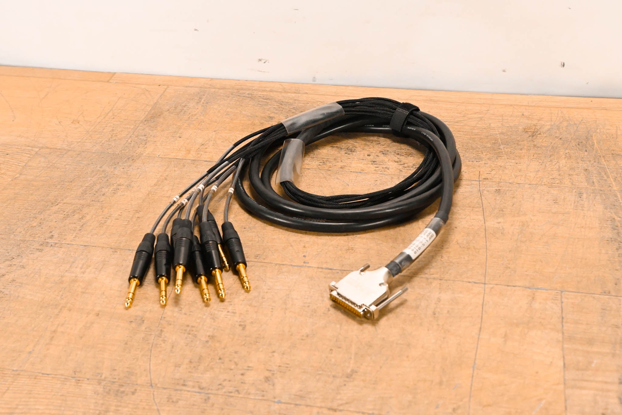 Whirlwind DBF1-S-010 10' Snake Cable with 8 TRSM to DB25-M